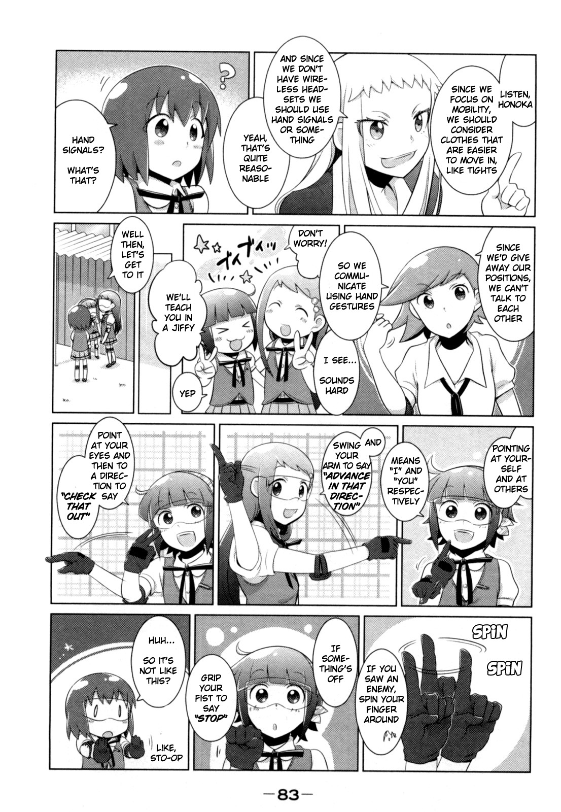 Tokurei Sochi Dantai Stella Jogakuin Koutouka C3 Bu Chapter 10 page 3 - Chapter 10: The First Battle