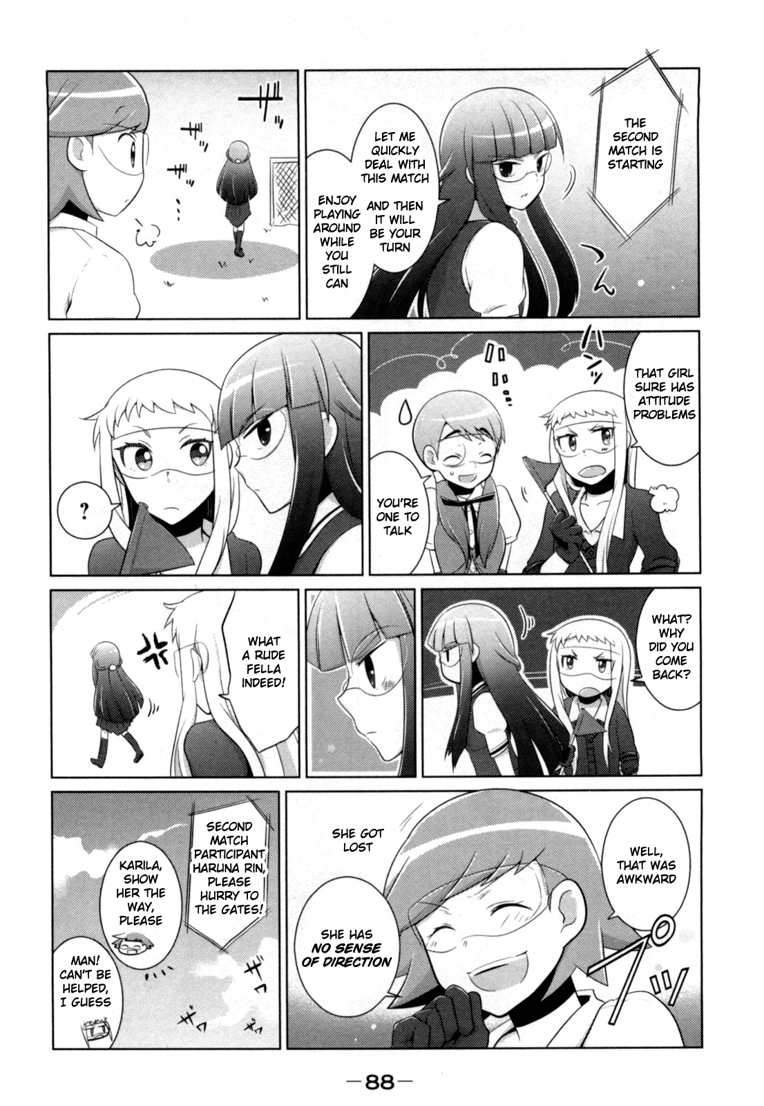 Tokurei Sochi Dantai Stella Jogakuin Koutouka C3 Bu Chapter 10 page 8 - Chapter 10: The First Battle