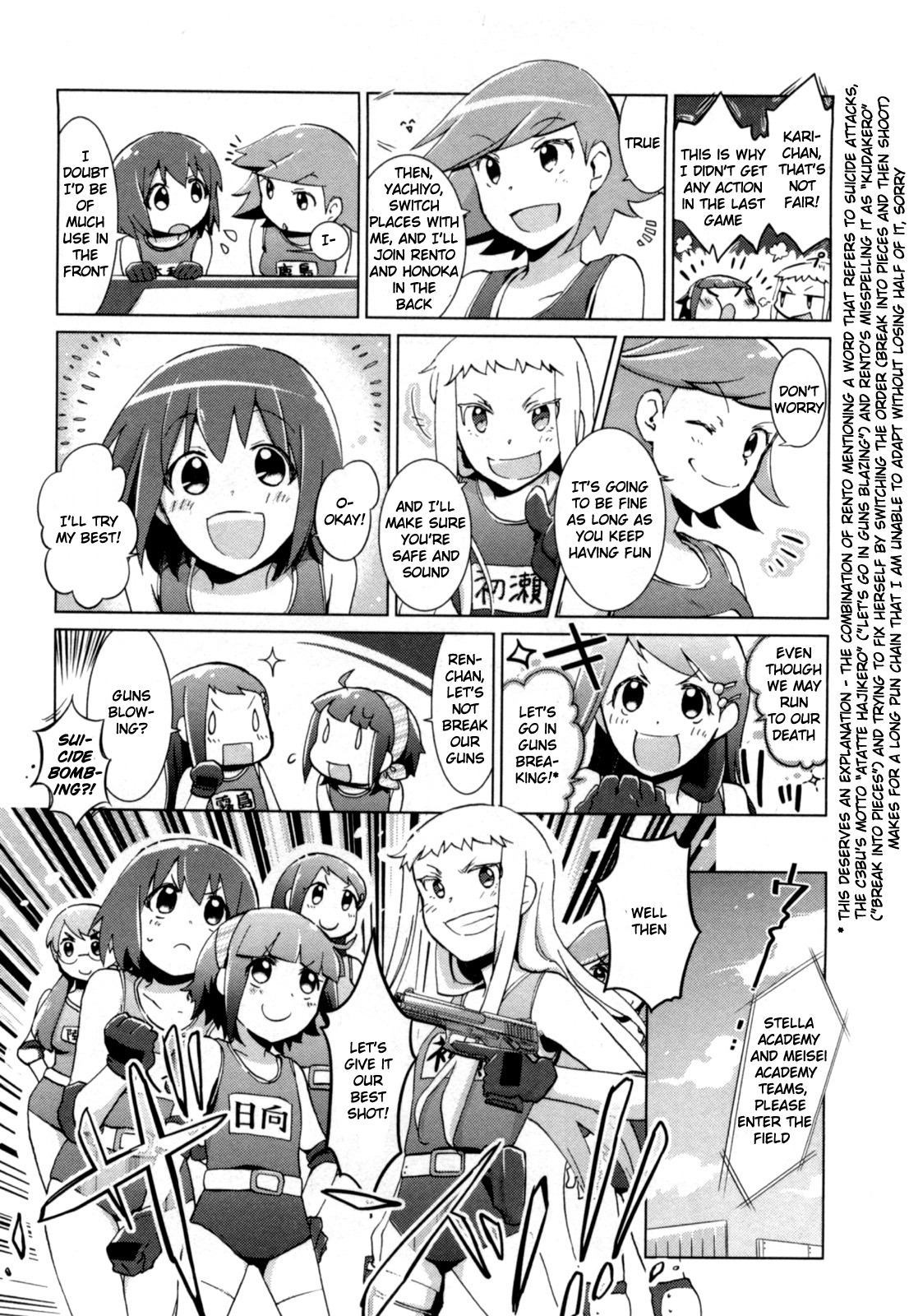 Tokurei Sochi Dantai Stella Jogakuin Koutouka C3 Bu Chapter 11 page 8 - Chapter 11: Let's Give It Our Best Shot!