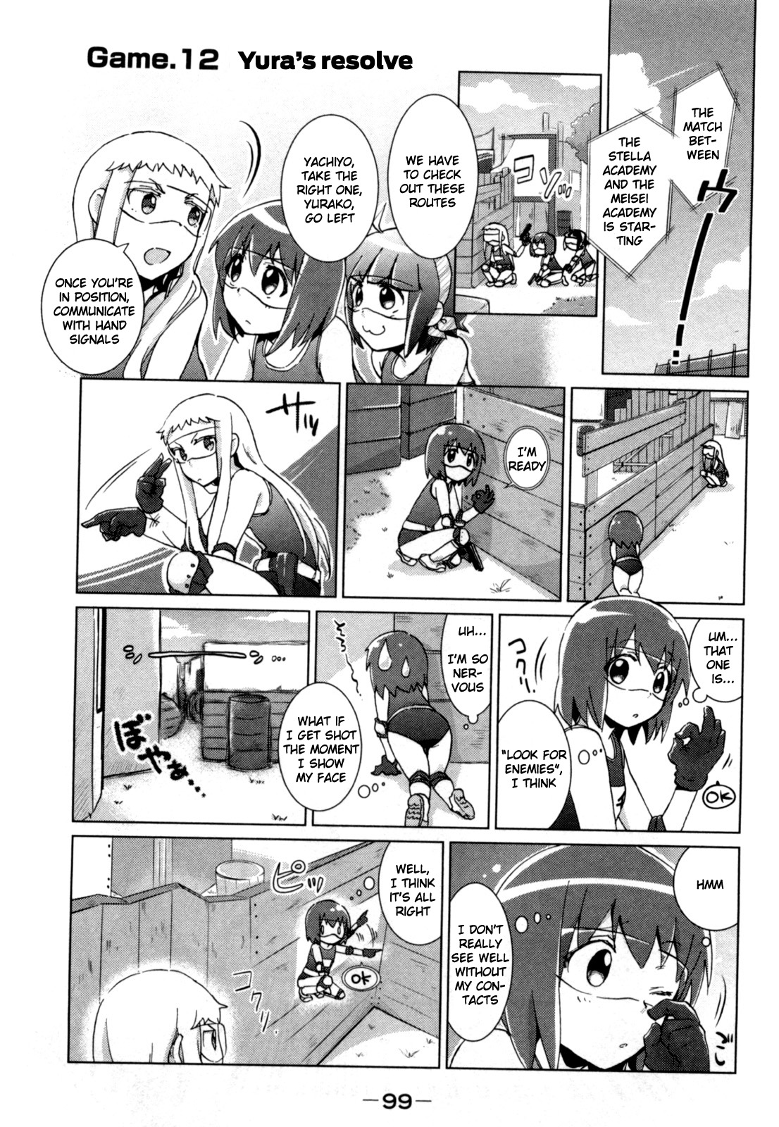 Tokurei Sochi Dantai Stella Jogakuin Koutouka C3 Bu Chapter 12 page 1 - Chapter 12: Yura's Resolve