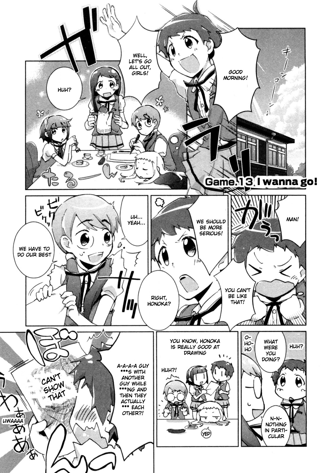 Tokurei Sochi Dantai Stella Jogakuin Koutouka C3 Bu Chapter 13 page 1 - Chapter 13: I Wanna Go!