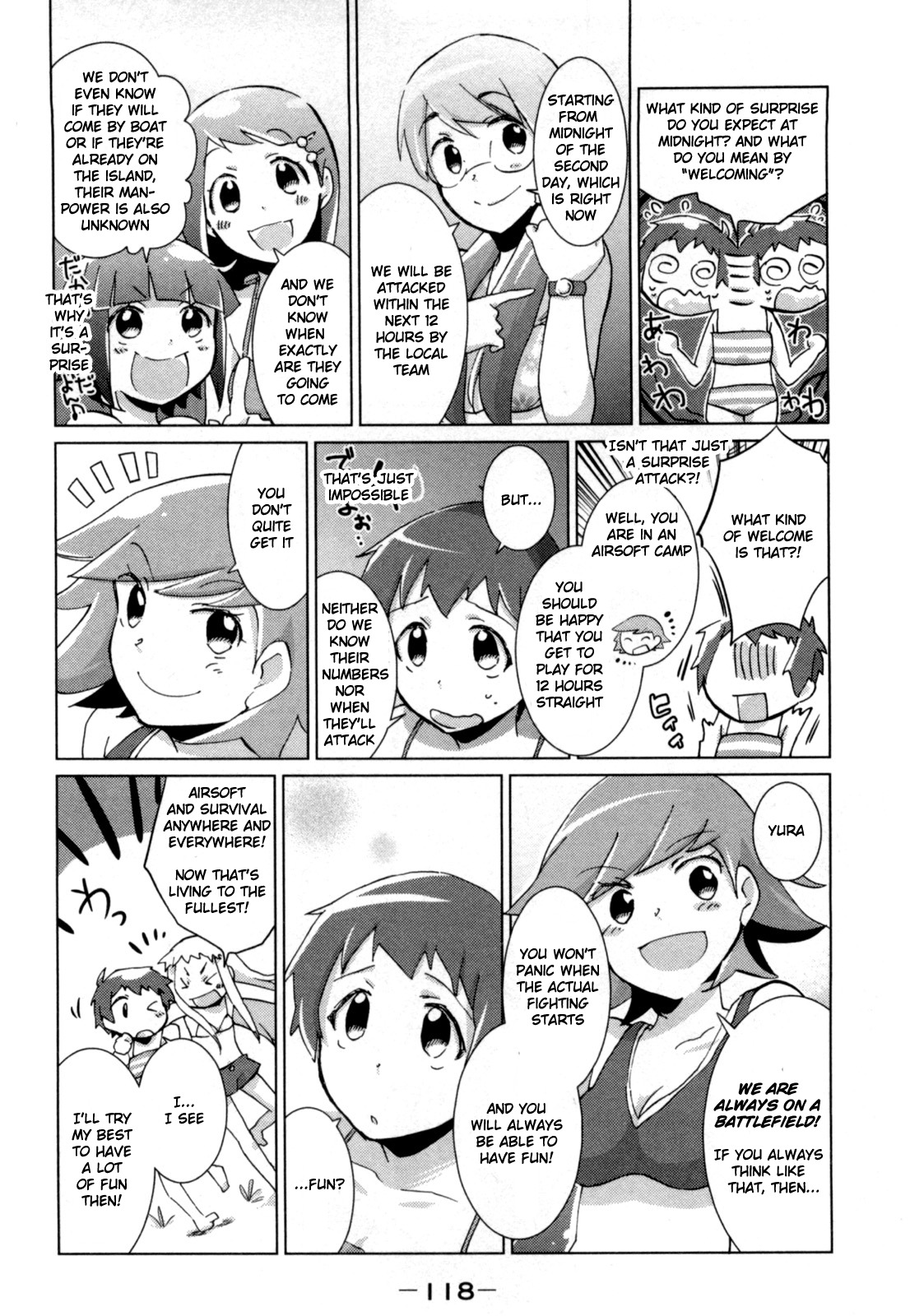 Tokurei Sochi Dantai Stella Jogakuin Koutouka C3 Bu Chapter 14 page 2 - Chapter 14: Island Girl