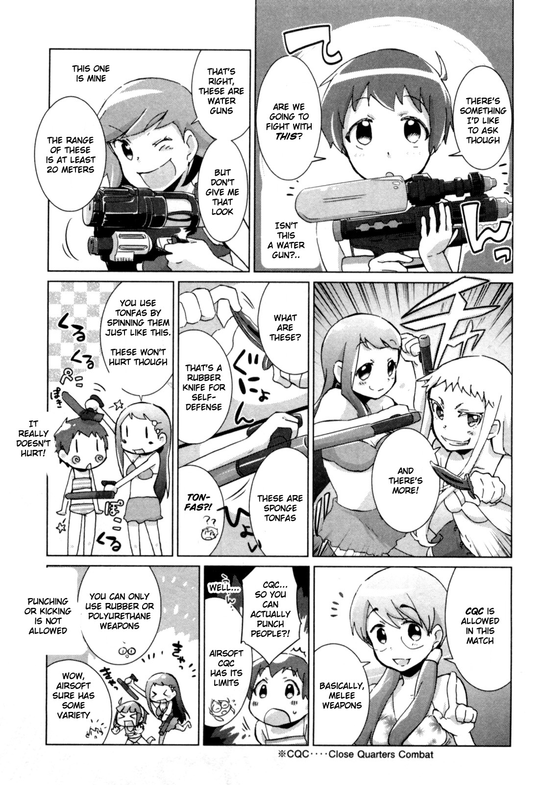 Tokurei Sochi Dantai Stella Jogakuin Koutouka C3 Bu Chapter 14 page 3 - Chapter 14: Island Girl