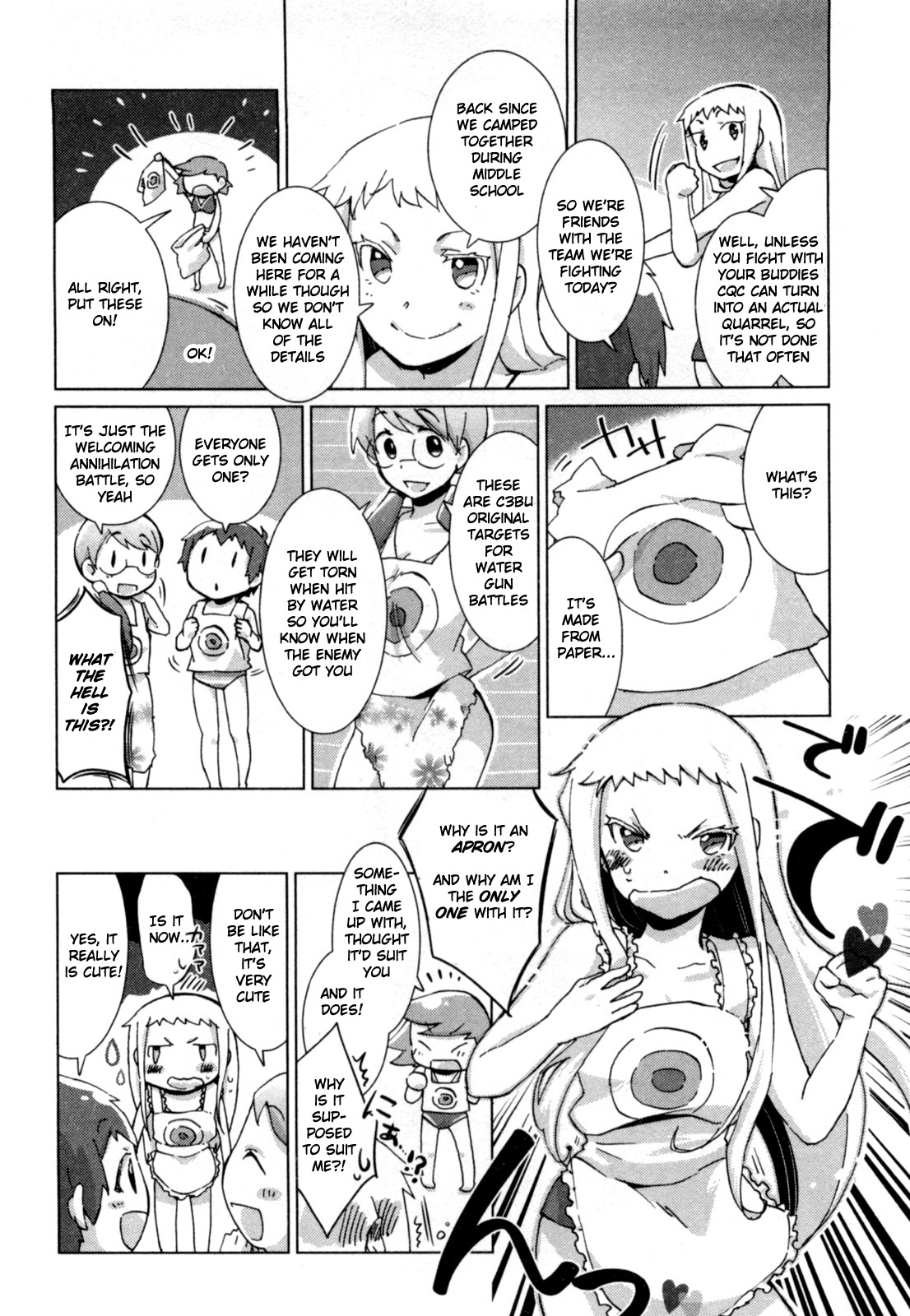 Tokurei Sochi Dantai Stella Jogakuin Koutouka C3 Bu Chapter 14 page 4 - Chapter 14: Island Girl
