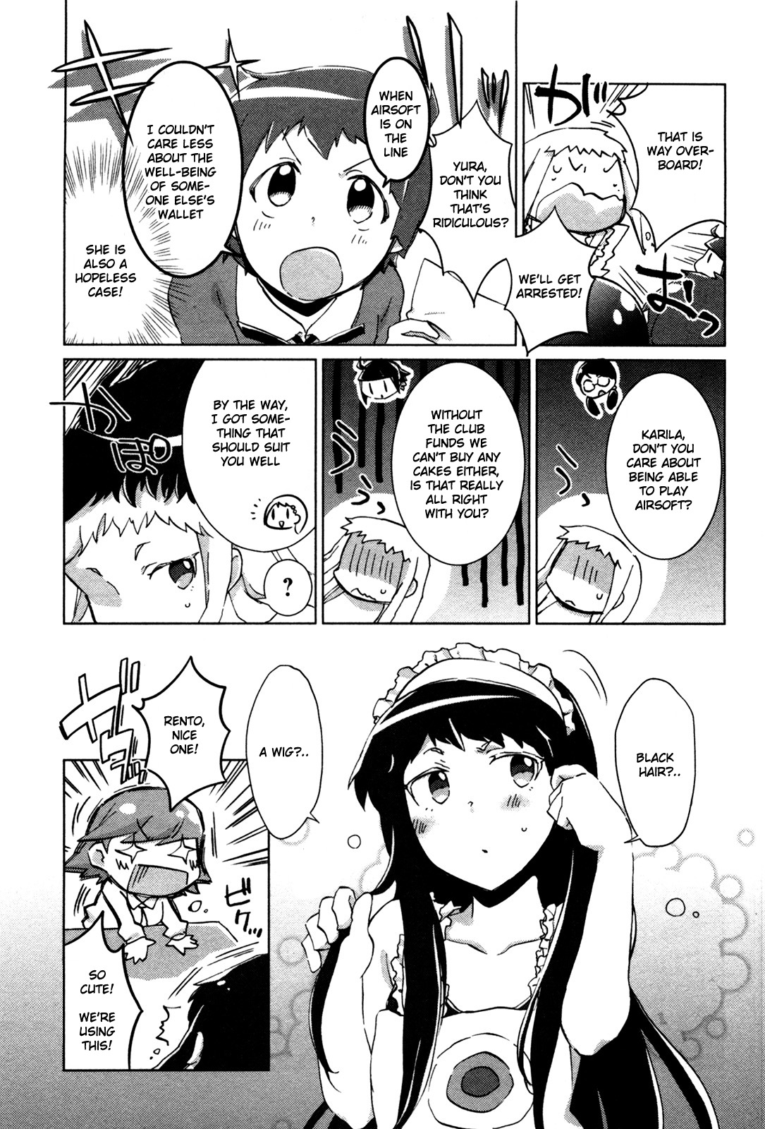 Tokurei Sochi Dantai Stella Jogakuin Koutouka C3 Bu Chapter 15 page 11 - Chapter 15: A Million Yen Worth of Extras