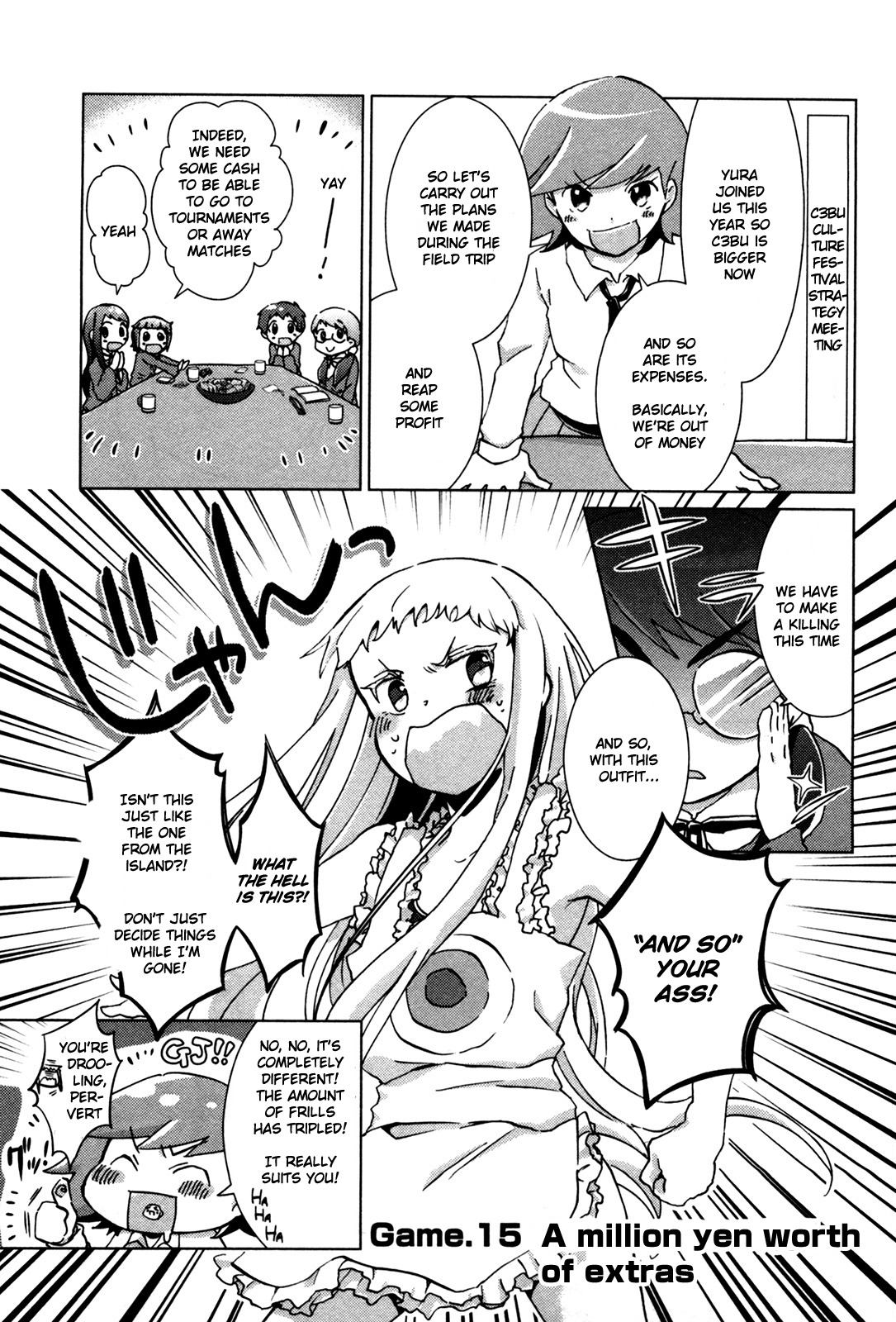 Tokurei Sochi Dantai Stella Jogakuin Koutouka C3 Bu Chapter 15 page 5 - Chapter 15: A Million Yen Worth of Extras
