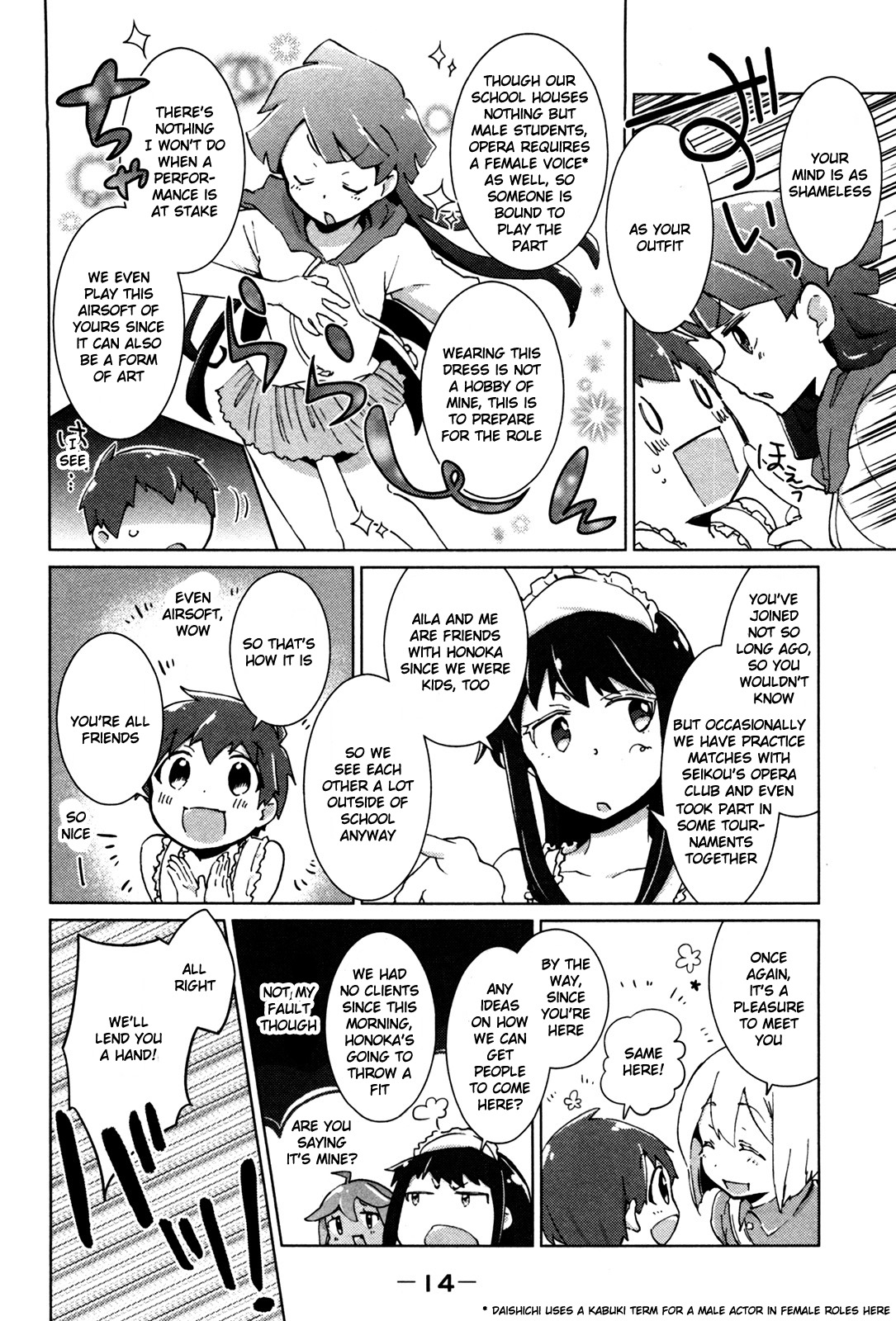 Tokurei Sochi Dantai Stella Jogakuin Koutouka C3 Bu Chapter 16 page 4 - Chapter 16: On Stage