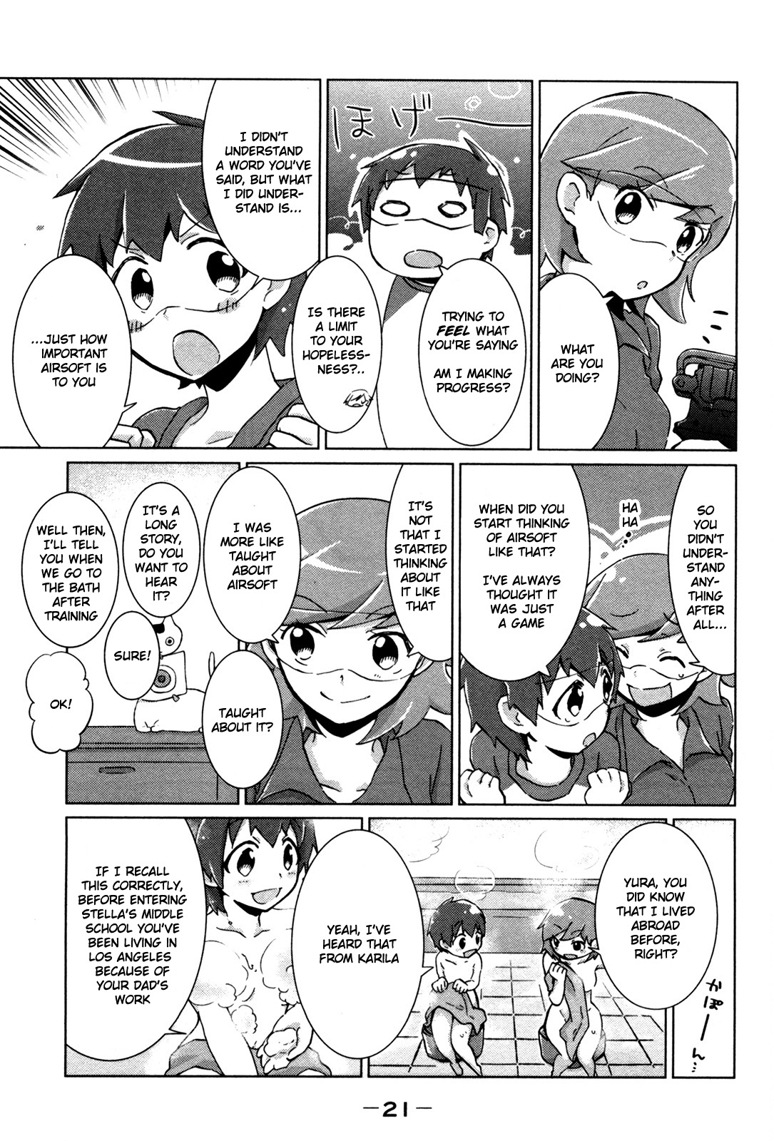 Tokurei Sochi Dantai Stella Jogakuin Koutouka C3 Bu Chapter 17 page 3 - Chapter 17: Sonora and Airsoft