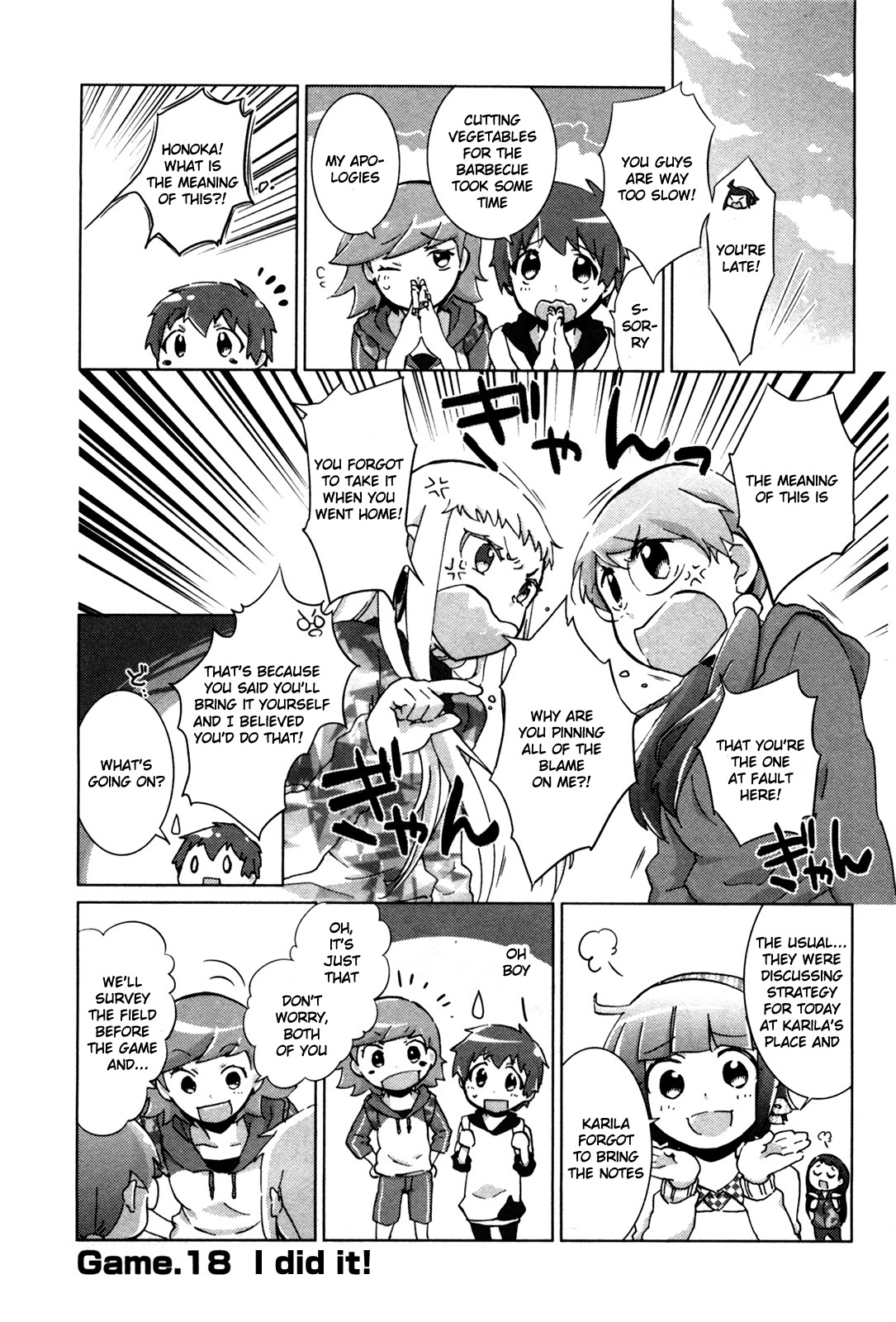 Tokurei Sochi Dantai Stella Jogakuin Koutouka C3 Bu Chapter 18 page 1 - Chapter 18: I Did It!