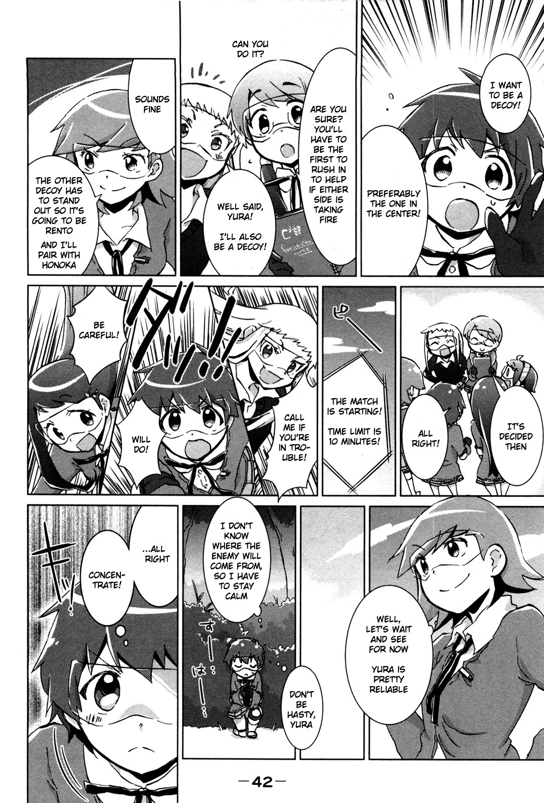 Tokurei Sochi Dantai Stella Jogakuin Koutouka C3 Bu Chapter 19 page 6 - Chapter 19: Yura's Effort