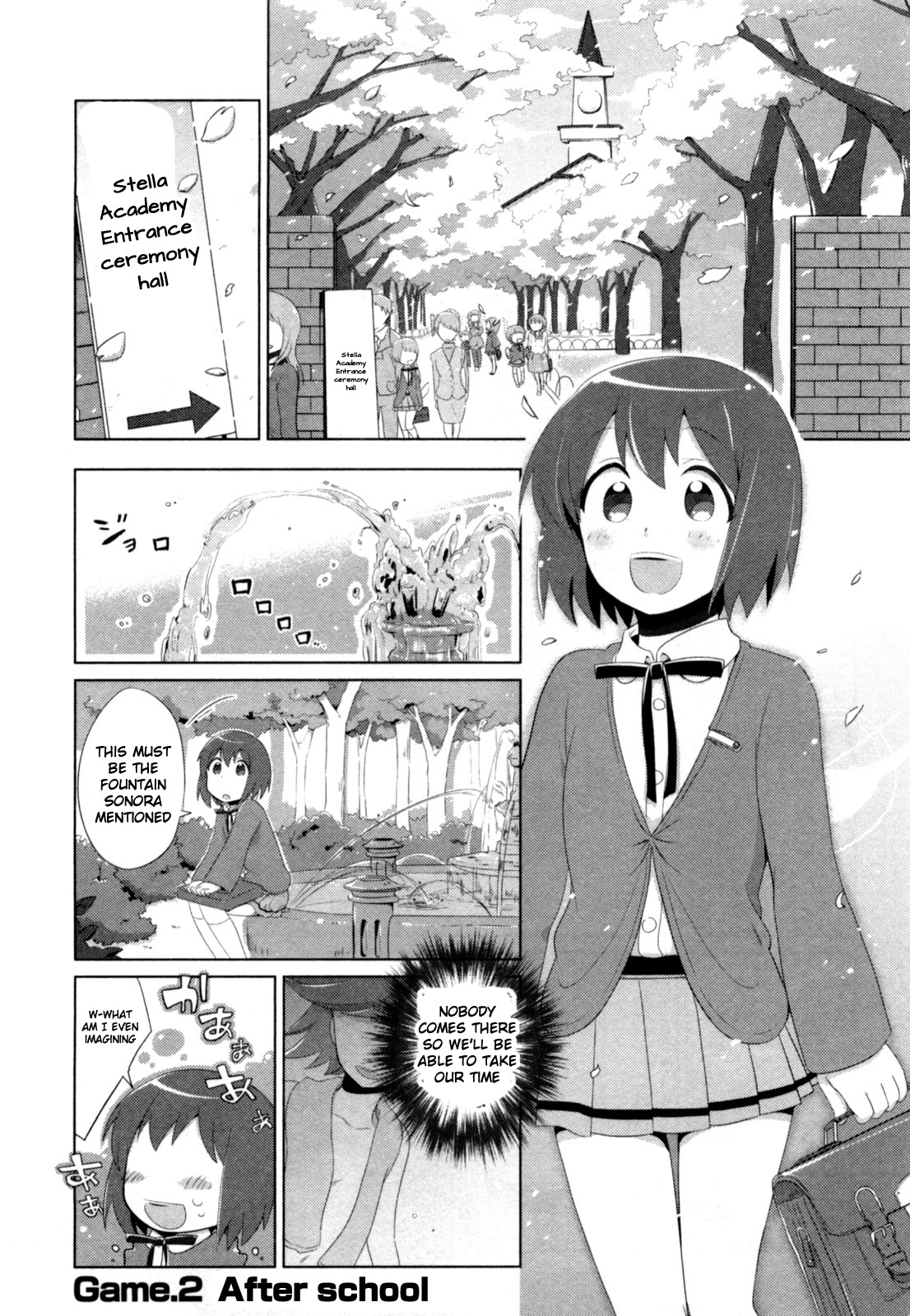 Tokurei Sochi Dantai Stella Jogakuin Koutouka C3 Bu Chapter 2 page 1 - Chapter 2: After school