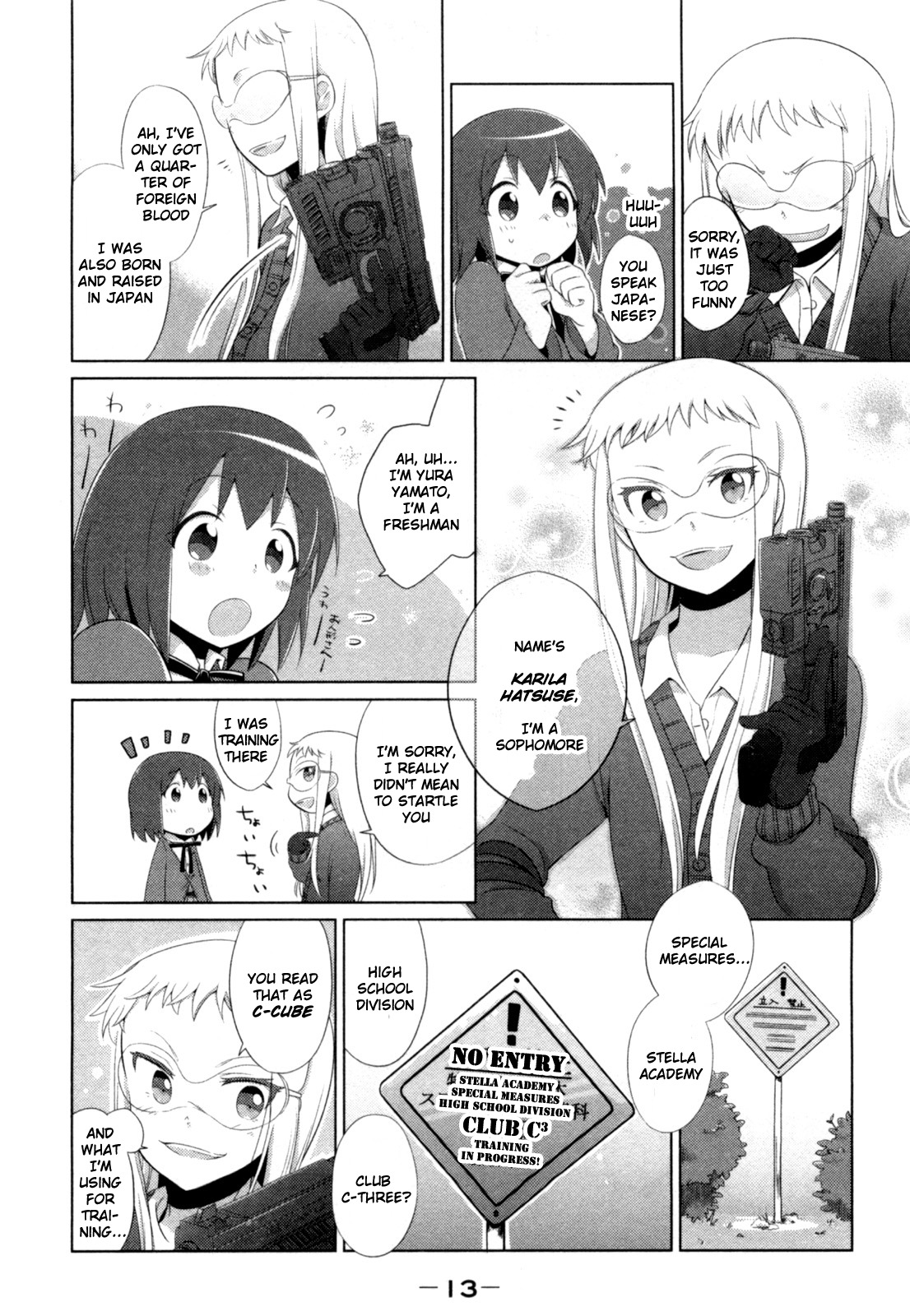 Tokurei Sochi Dantai Stella Jogakuin Koutouka C3 Bu Chapter 2 page 3 - Chapter 2: After school