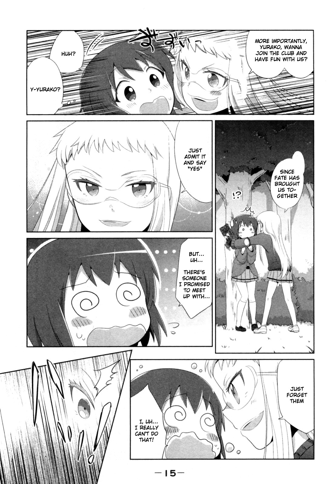Tokurei Sochi Dantai Stella Jogakuin Koutouka C3 Bu Chapter 2 page 5 - Chapter 2: After school