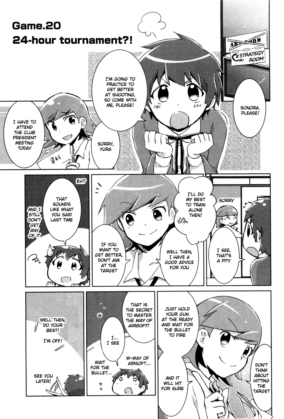 Tokurei Sochi Dantai Stella Jogakuin Koutouka C3 Bu Chapter 20 page 1 - Chapter 20: 24-hour Tournament?!