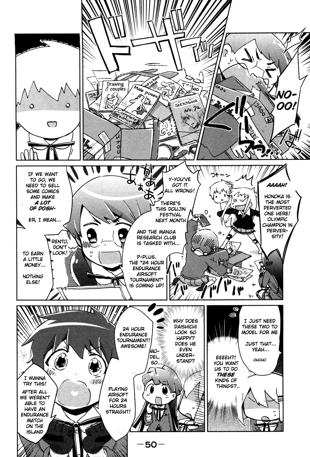 Tokurei Sochi Dantai Stella Jogakuin Koutouka C3 Bu Chapter 20 page 6 - Chapter 20: 24-hour Tournament?!
