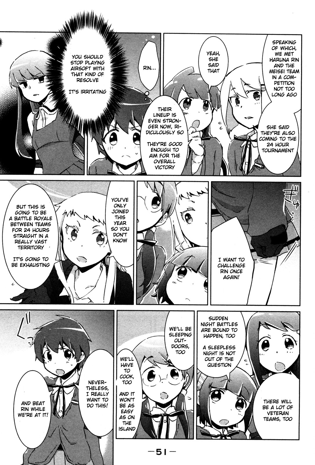 Tokurei Sochi Dantai Stella Jogakuin Koutouka C3 Bu Chapter 20 page 7 - Chapter 20: 24-hour Tournament?!
