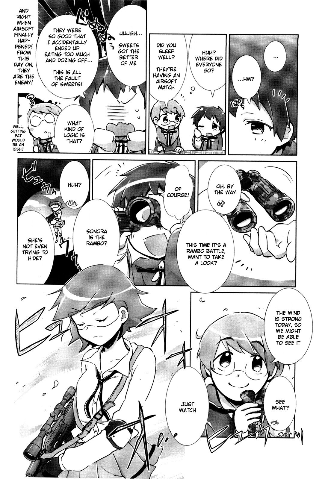Tokurei Sochi Dantai Stella Jogakuin Koutouka C3 Bu Chapter 21 page 4 - Chapter 21: Sonora's Airsoft