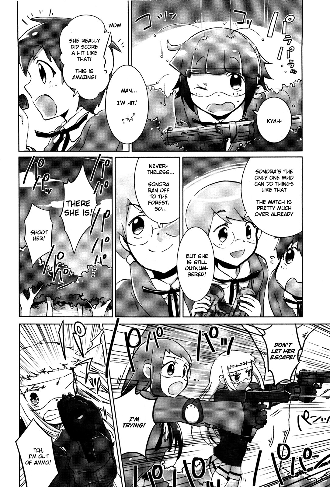 Tokurei Sochi Dantai Stella Jogakuin Koutouka C3 Bu Chapter 21 page 6 - Chapter 21: Sonora's Airsoft
