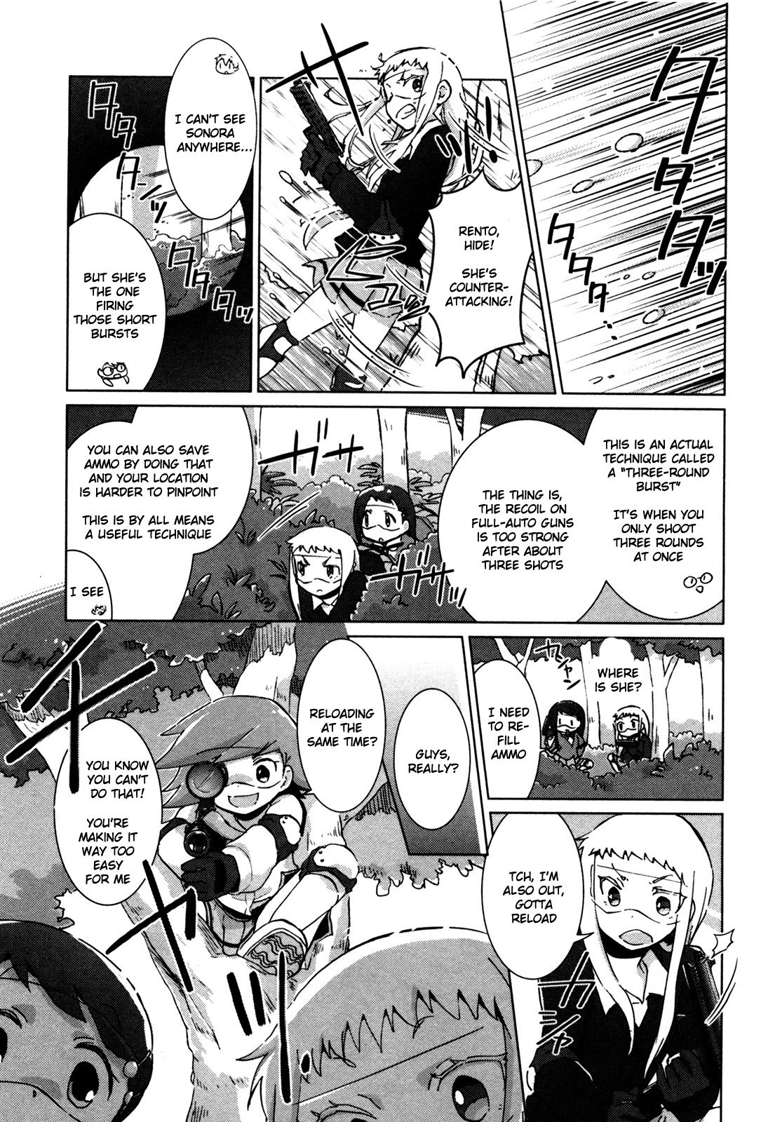 Tokurei Sochi Dantai Stella Jogakuin Koutouka C3 Bu Chapter 21 page 7 - Chapter 21: Sonora's Airsoft