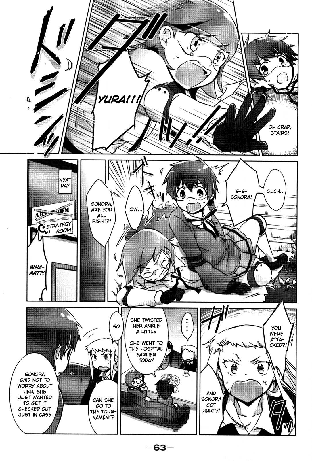 Tokurei Sochi Dantai Stella Jogakuin Koutouka C3 Bu Chapter 22 page 3 - Chapter 22: Yura's Goal