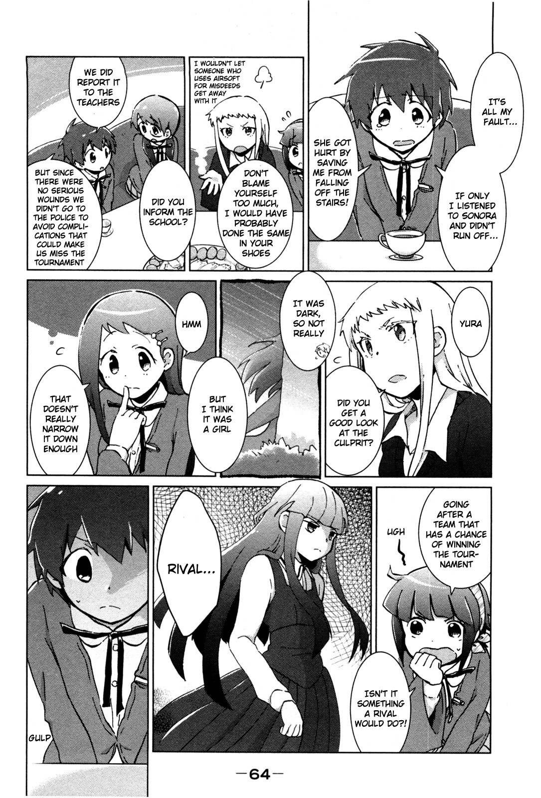 Tokurei Sochi Dantai Stella Jogakuin Koutouka C3 Bu Chapter 22 page 4 - Chapter 22: Yura's Goal