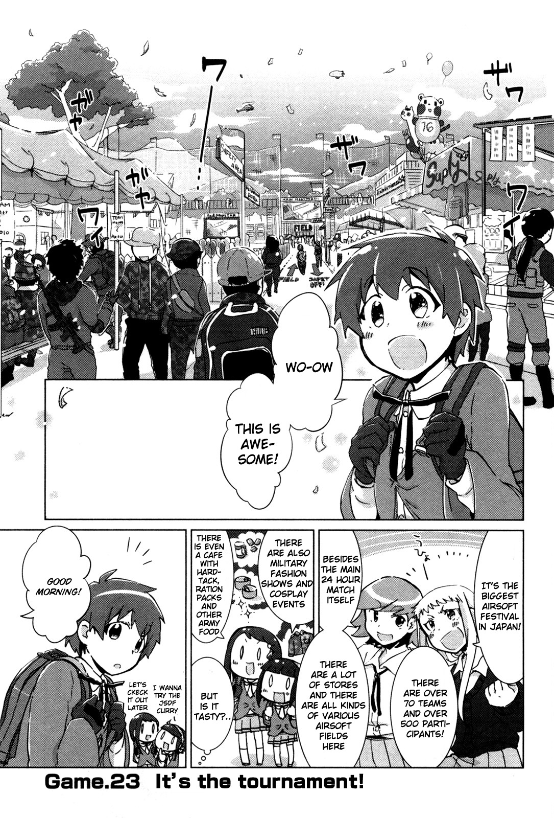 Tokurei Sochi Dantai Stella Jogakuin Koutouka C3 Bu Chapter 23 page 1 - Chapter 23: It's the Tournament!