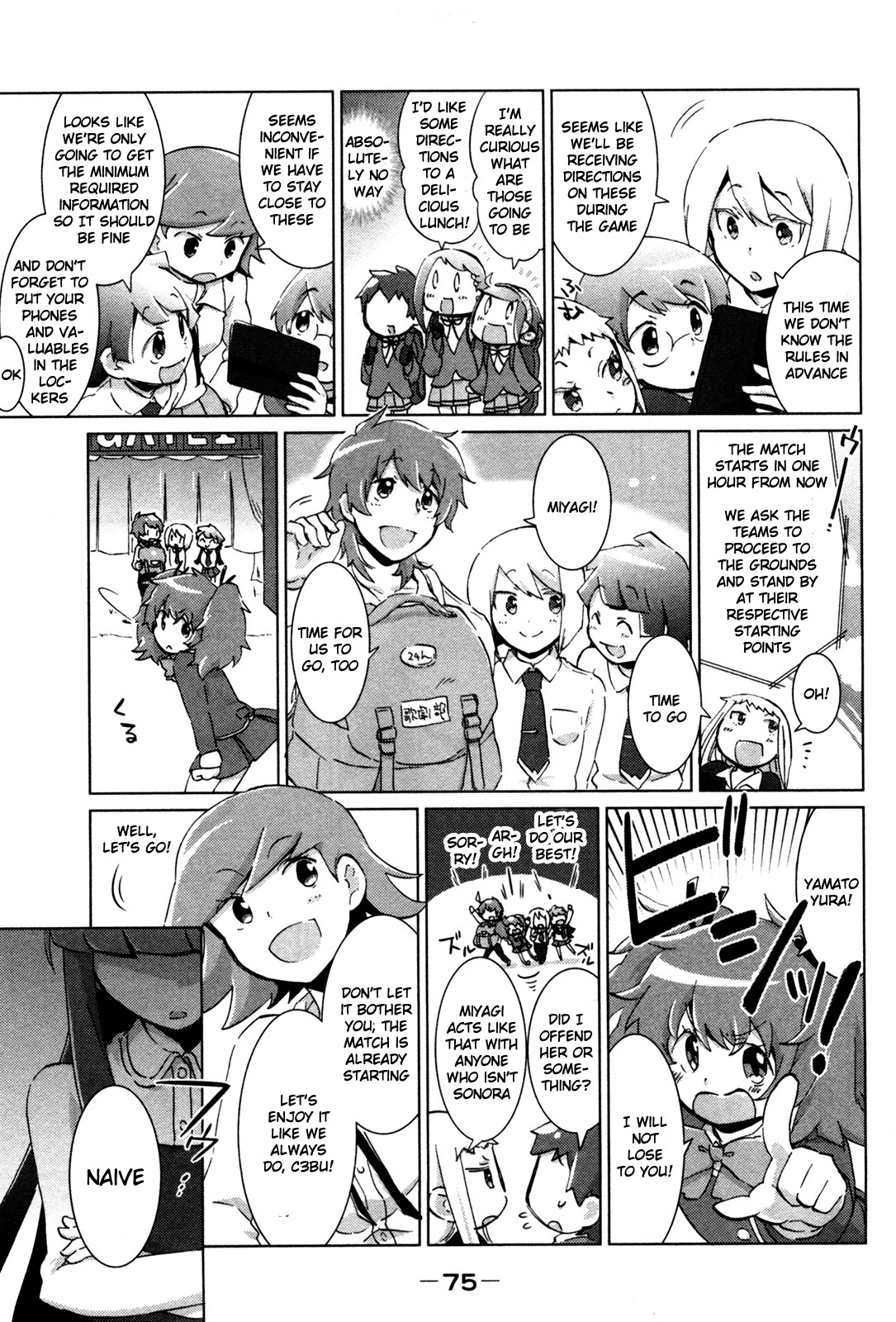 Tokurei Sochi Dantai Stella Jogakuin Koutouka C3 Bu Chapter 23 page 5 - Chapter 23: It's the Tournament!
