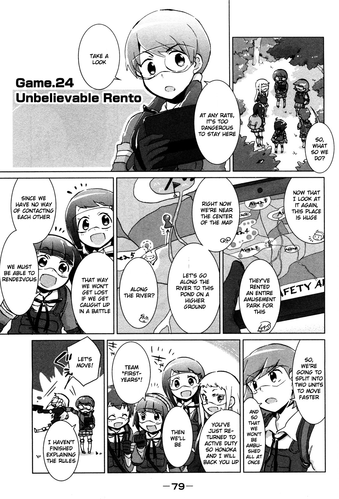 Tokurei Sochi Dantai Stella Jogakuin Koutouka C3 Bu Chapter 24 page 1 - Chapter 24: Unbelievable Rento