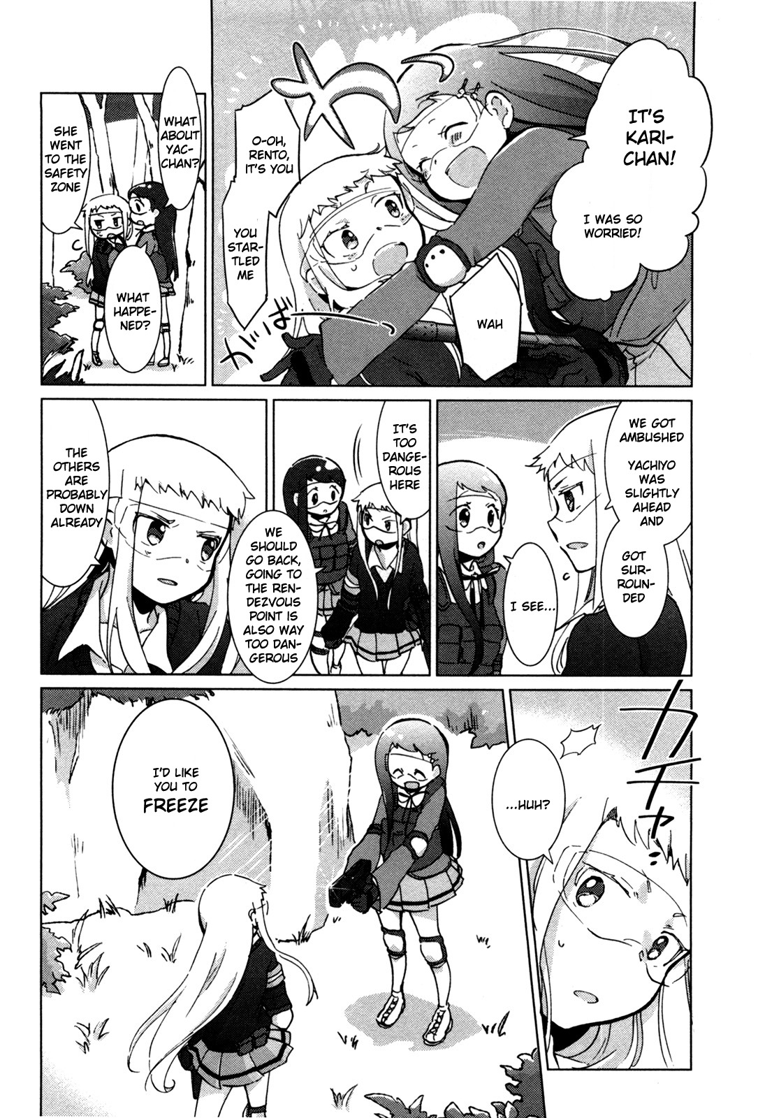 Tokurei Sochi Dantai Stella Jogakuin Koutouka C3 Bu Chapter 24 page 8 - Chapter 24: Unbelievable Rento