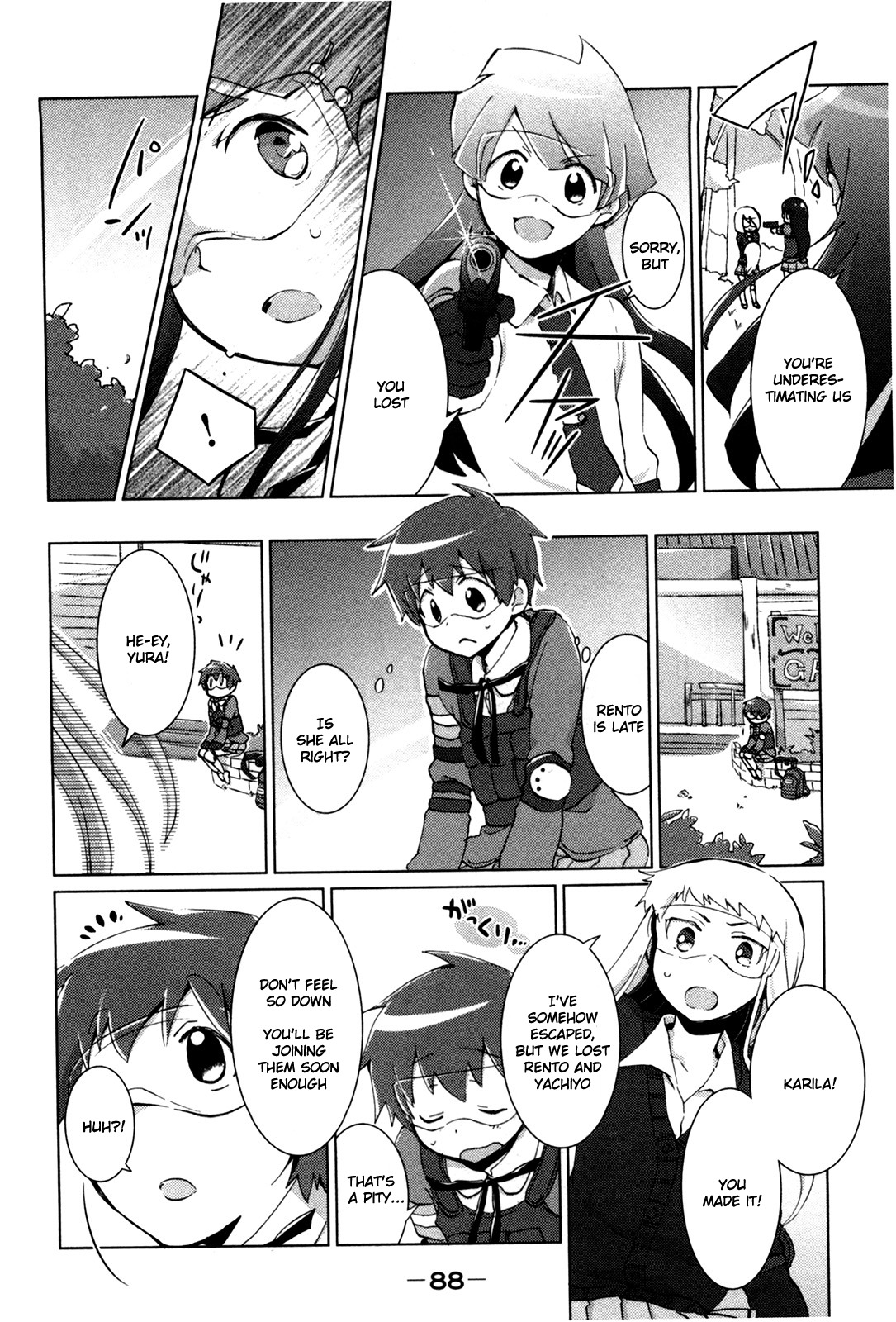 Tokurei Sochi Dantai Stella Jogakuin Koutouka C3 Bu Chapter 25 page 2 - Chapter 25: Yura's Battle