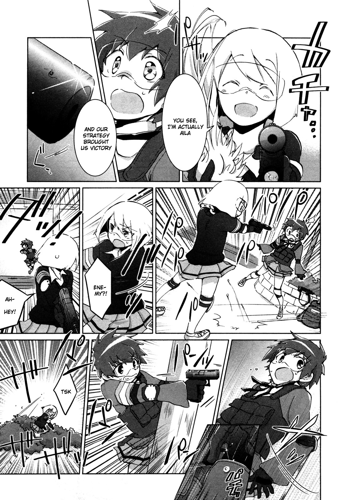 Tokurei Sochi Dantai Stella Jogakuin Koutouka C3 Bu Chapter 25 page 3 - Chapter 25: Yura's Battle