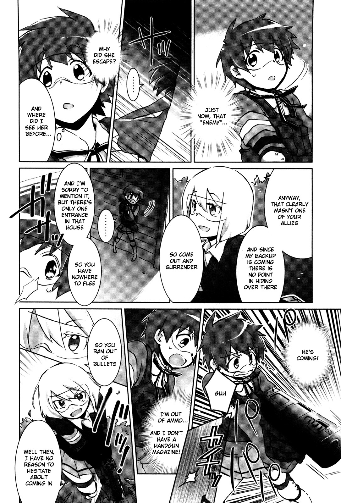 Tokurei Sochi Dantai Stella Jogakuin Koutouka C3 Bu Chapter 25 page 4 - Chapter 25: Yura's Battle