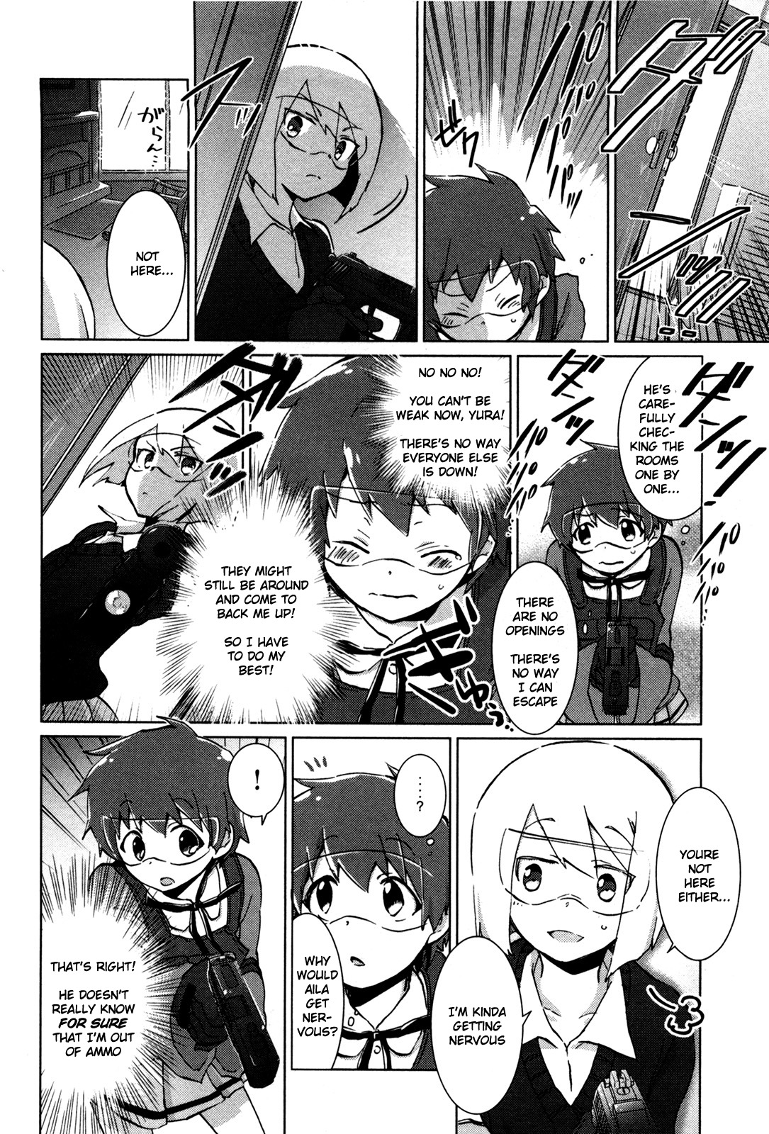 Tokurei Sochi Dantai Stella Jogakuin Koutouka C3 Bu Chapter 25 page 6 - Chapter 25: Yura's Battle