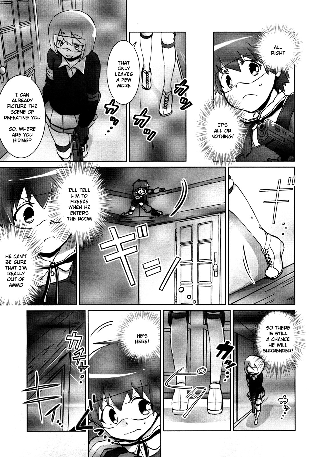 Tokurei Sochi Dantai Stella Jogakuin Koutouka C3 Bu Chapter 25 page 7 - Chapter 25: Yura's Battle