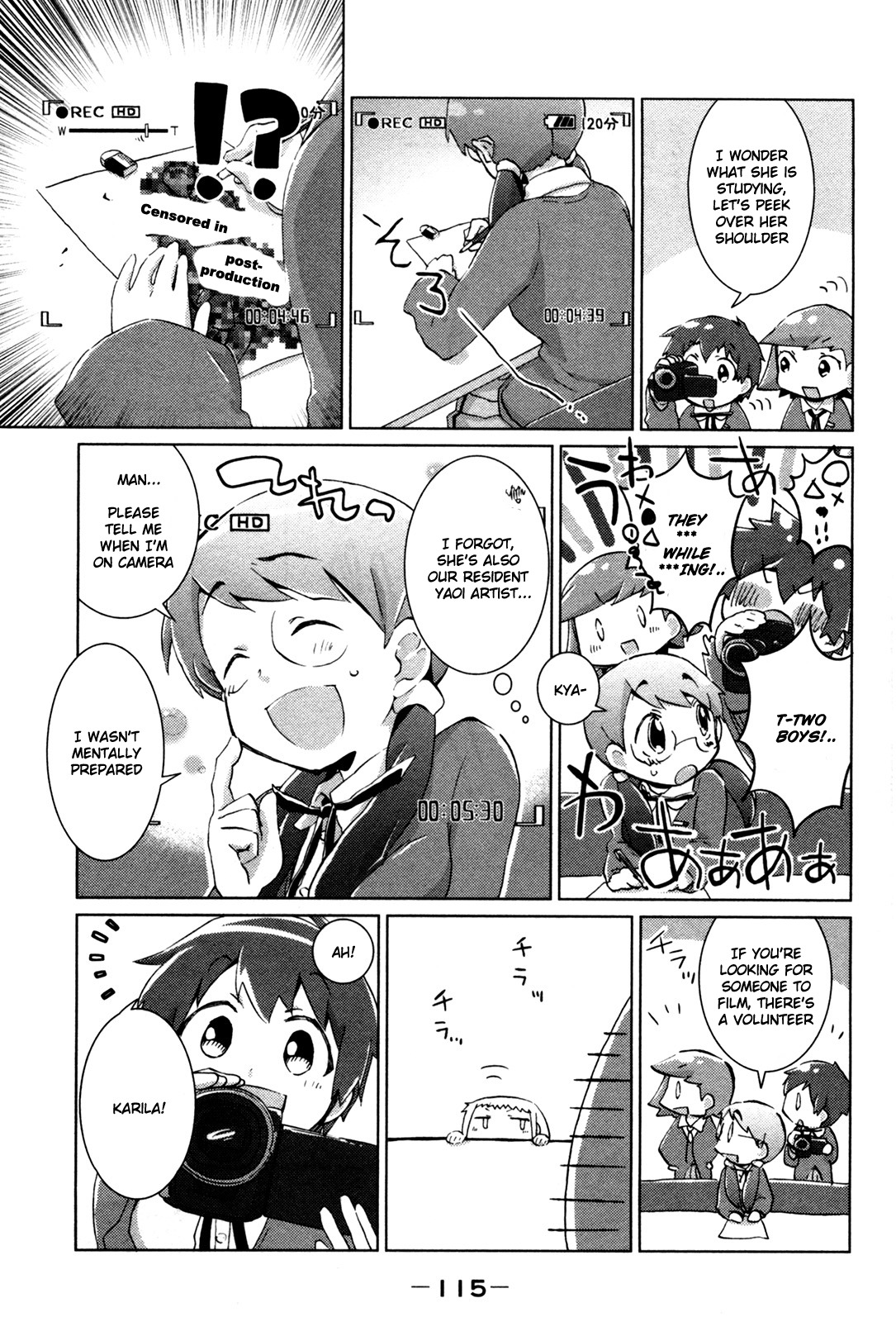 Tokurei Sochi Dantai Stella Jogakuin Koutouka C3 Bu Chapter 27.1 page 3 - Chapter 27.1: Special 1 - Introducing C³ Bu!