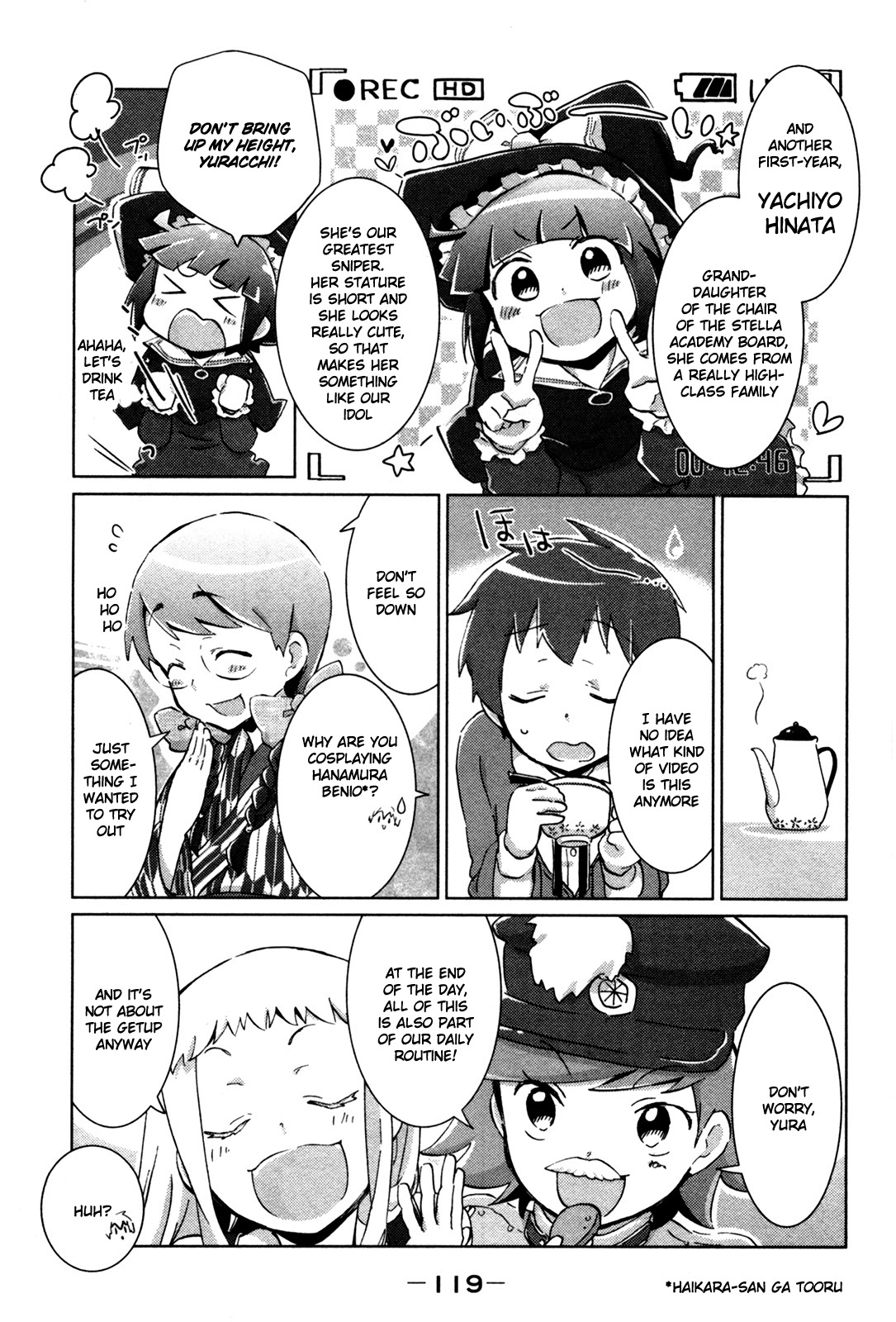 Tokurei Sochi Dantai Stella Jogakuin Koutouka C3 Bu Chapter 27.1 page 7 - Chapter 27.1: Special 1 - Introducing C³ Bu!