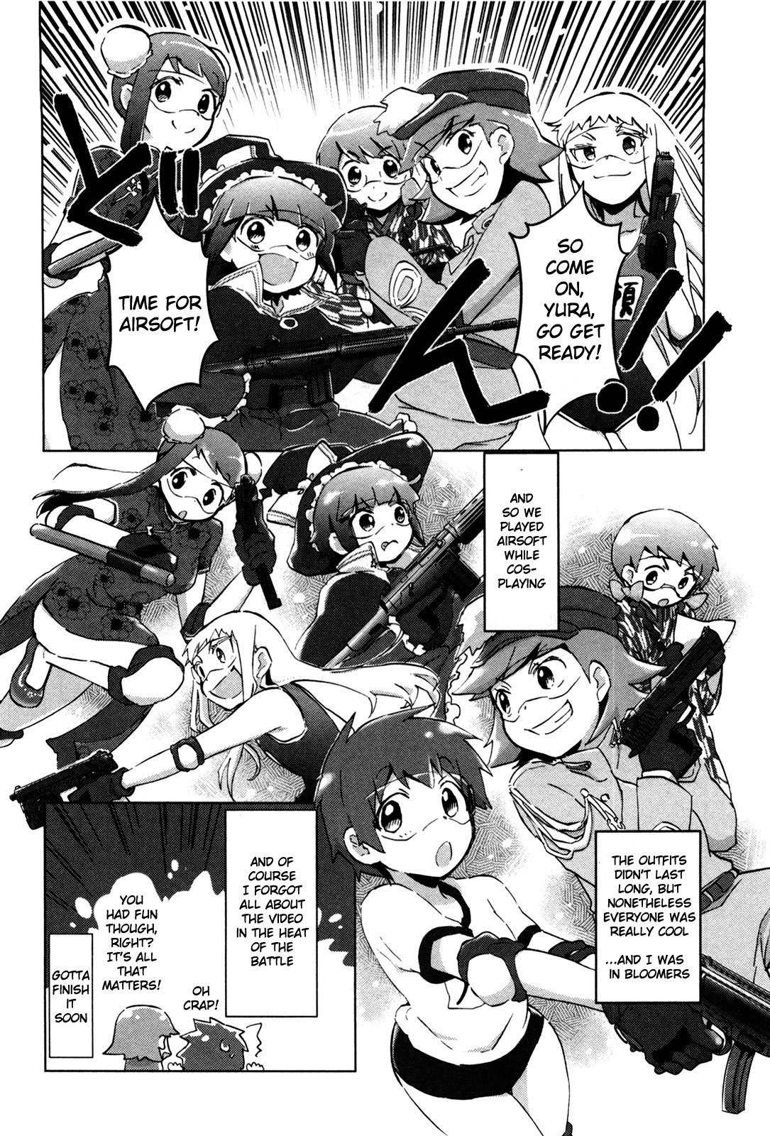 Tokurei Sochi Dantai Stella Jogakuin Koutouka C3 Bu Chapter 27.1 page 8 - Chapter 27.1: Special 1 - Introducing C³ Bu!