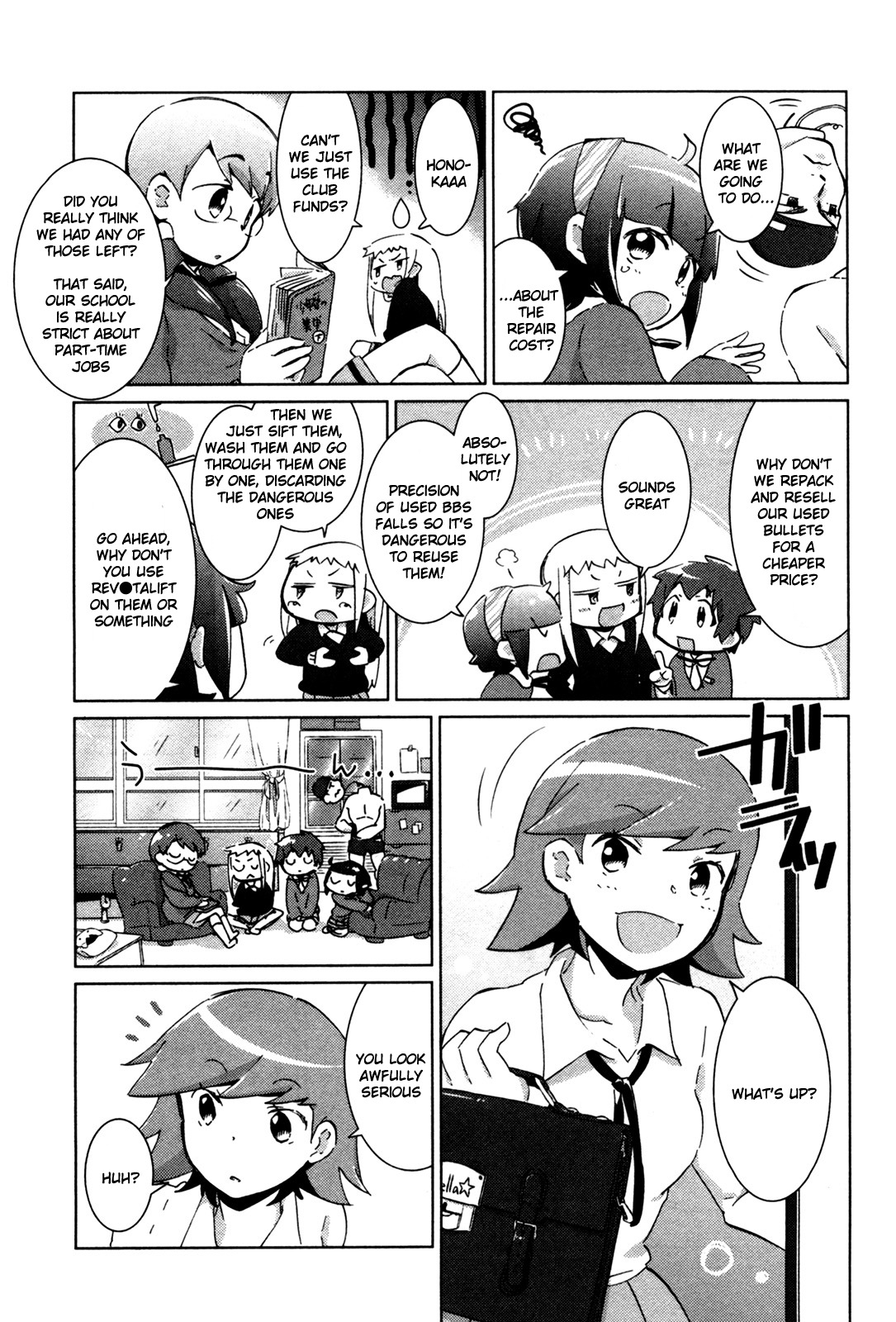 Tokurei Sochi Dantai Stella Jogakuin Koutouka C3 Bu Chapter 27.2 page 3 - Chapter 27.2: Special 2 - Part-time Job