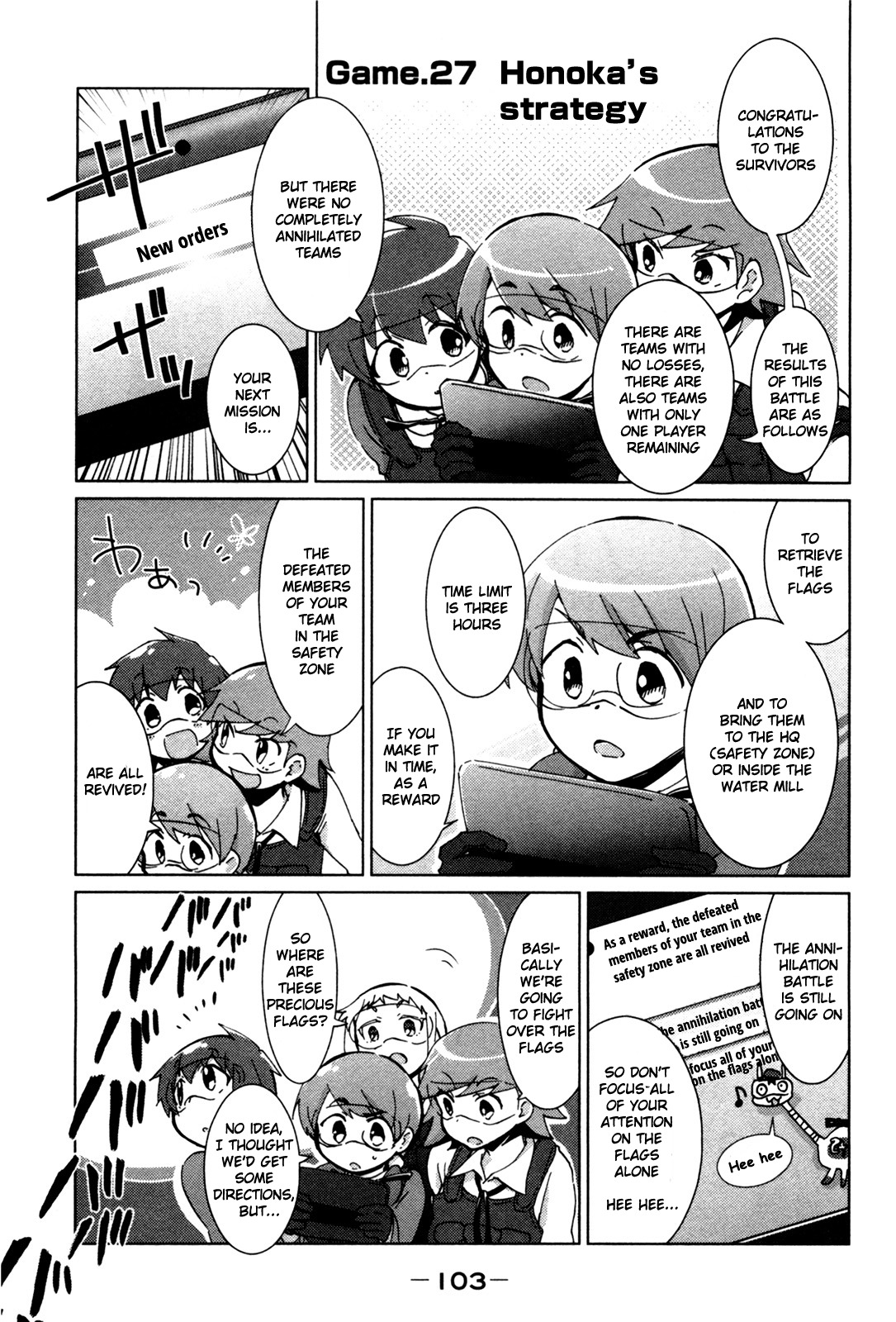 Tokurei Sochi Dantai Stella Jogakuin Koutouka C3 Bu Chapter 27 page 1 - Chapter 27: Honoka's Strategy