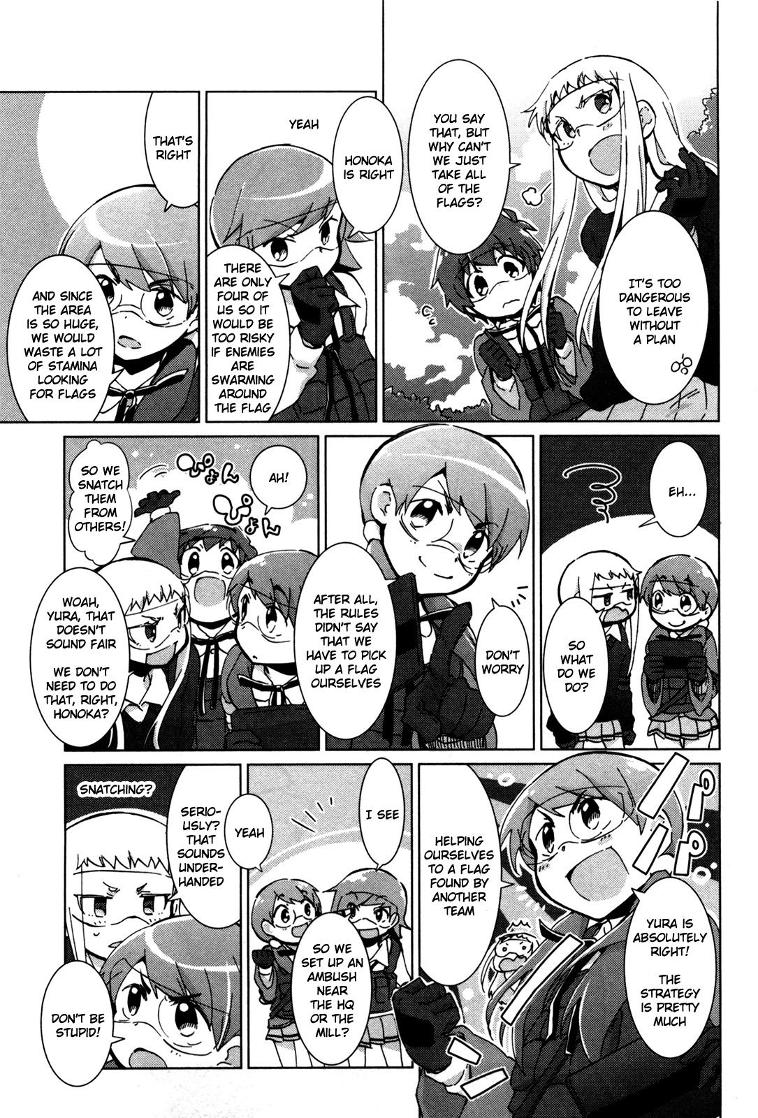 Tokurei Sochi Dantai Stella Jogakuin Koutouka C3 Bu Chapter 27 page 3 - Chapter 27: Honoka's Strategy