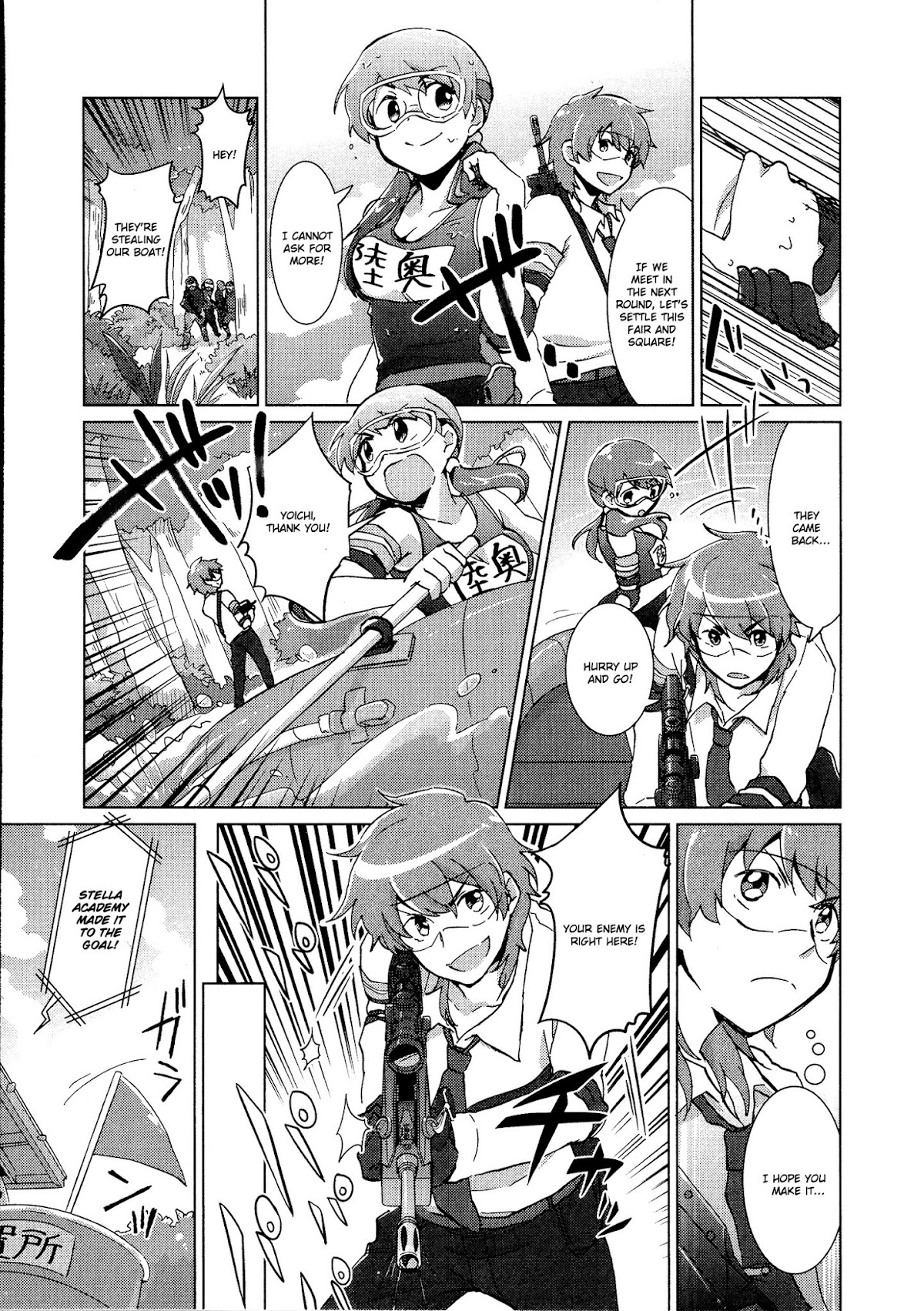 Tokurei Sochi Dantai Stella Jogakuin Koutouka C3 Bu Chapter 28 page 12 - Chapter 28: Honoka's Efforts