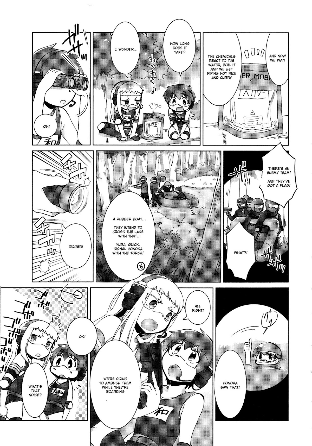 Tokurei Sochi Dantai Stella Jogakuin Koutouka C3 Bu Chapter 28 page 8 - Chapter 28: Honoka's Efforts