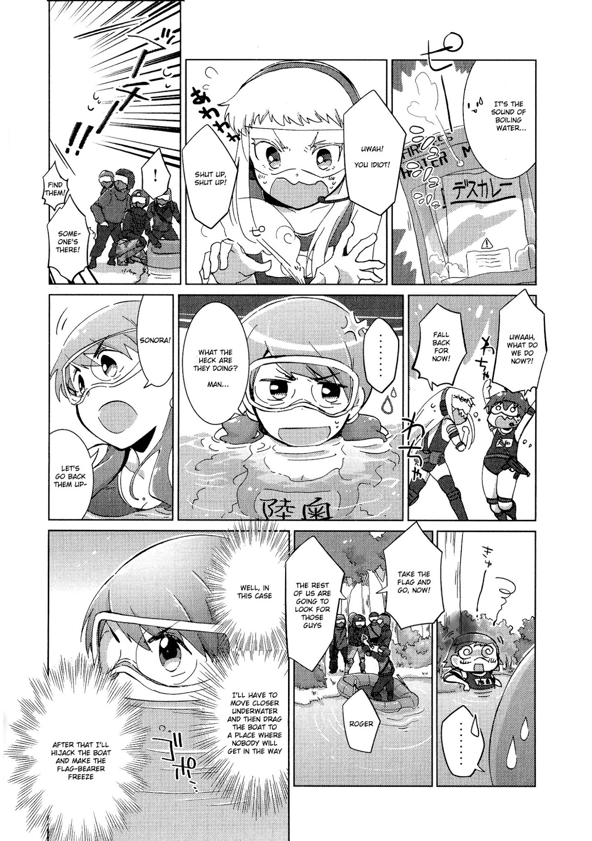 Tokurei Sochi Dantai Stella Jogakuin Koutouka C3 Bu Chapter 28 page 9 - Chapter 28: Honoka's Efforts