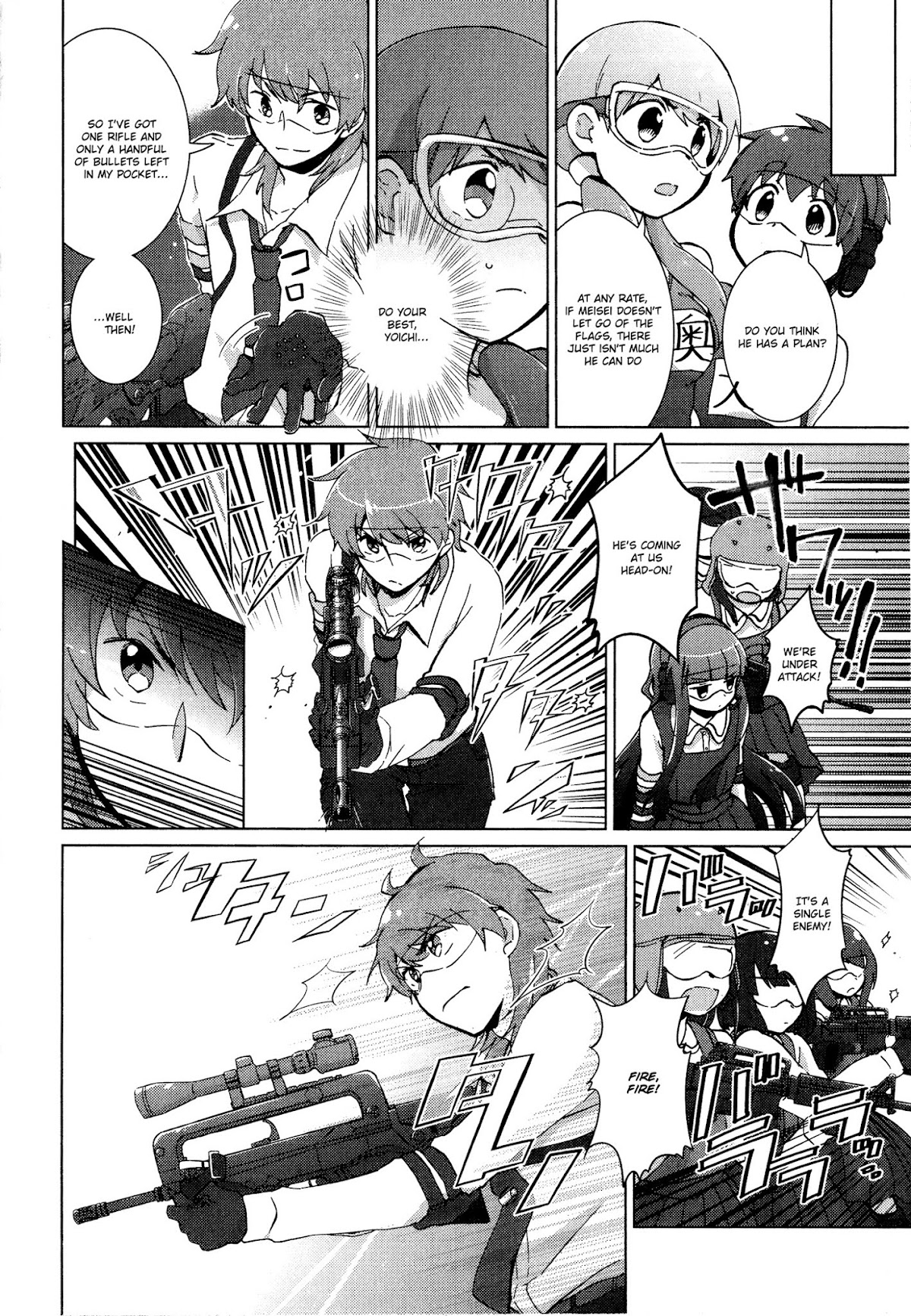 Tokurei Sochi Dantai Stella Jogakuin Koutouka C3 Bu Chapter 29 page 2 - Chapter 29: Rin Gets Serious