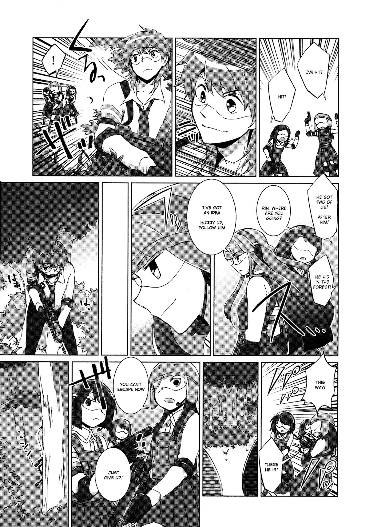 Tokurei Sochi Dantai Stella Jogakuin Koutouka C3 Bu Chapter 29 page 3 - Chapter 29: Rin Gets Serious