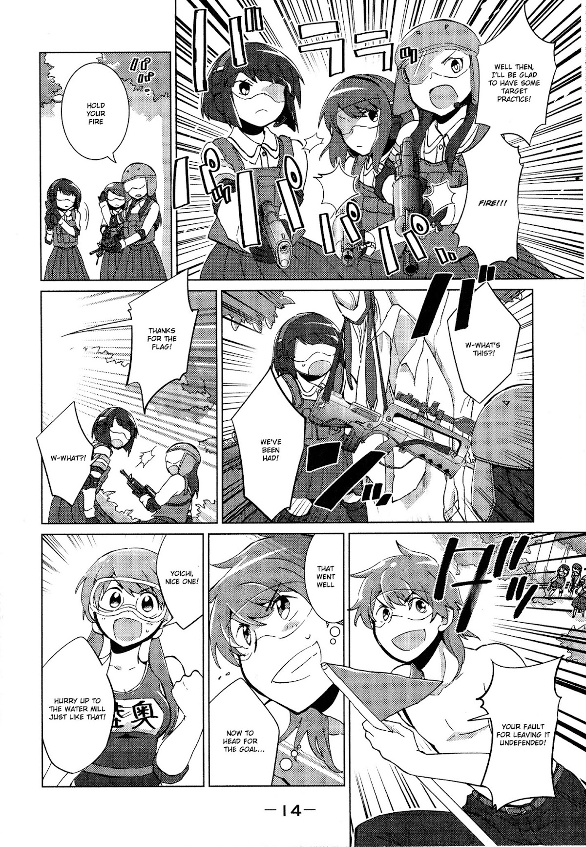 Tokurei Sochi Dantai Stella Jogakuin Koutouka C3 Bu Chapter 29 page 4 - Chapter 29: Rin Gets Serious