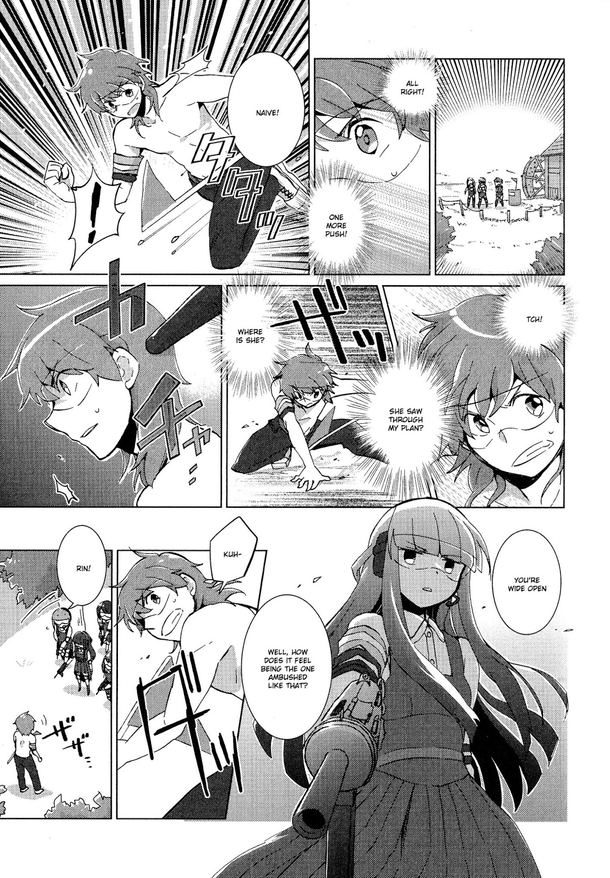 Tokurei Sochi Dantai Stella Jogakuin Koutouka C3 Bu Chapter 29 page 5 - Chapter 29: Rin Gets Serious