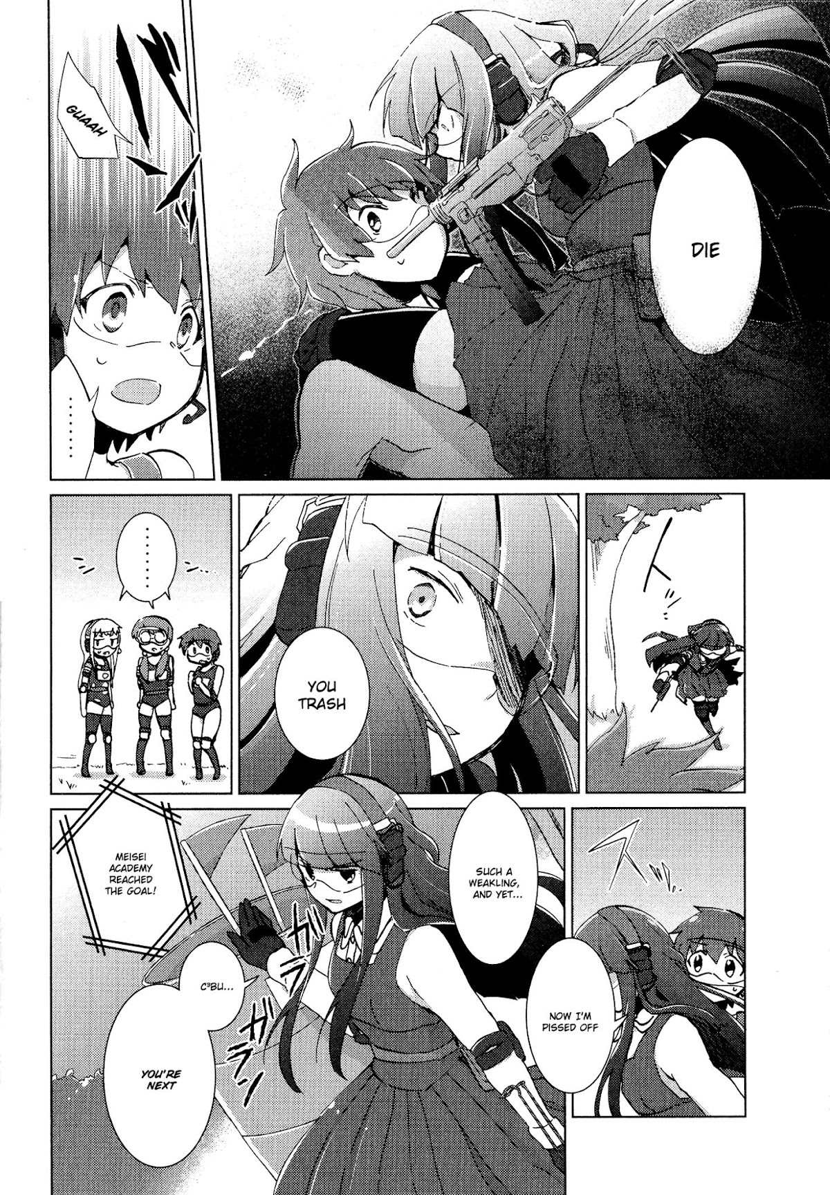 Tokurei Sochi Dantai Stella Jogakuin Koutouka C3 Bu Chapter 29 page 8 - Chapter 29: Rin Gets Serious