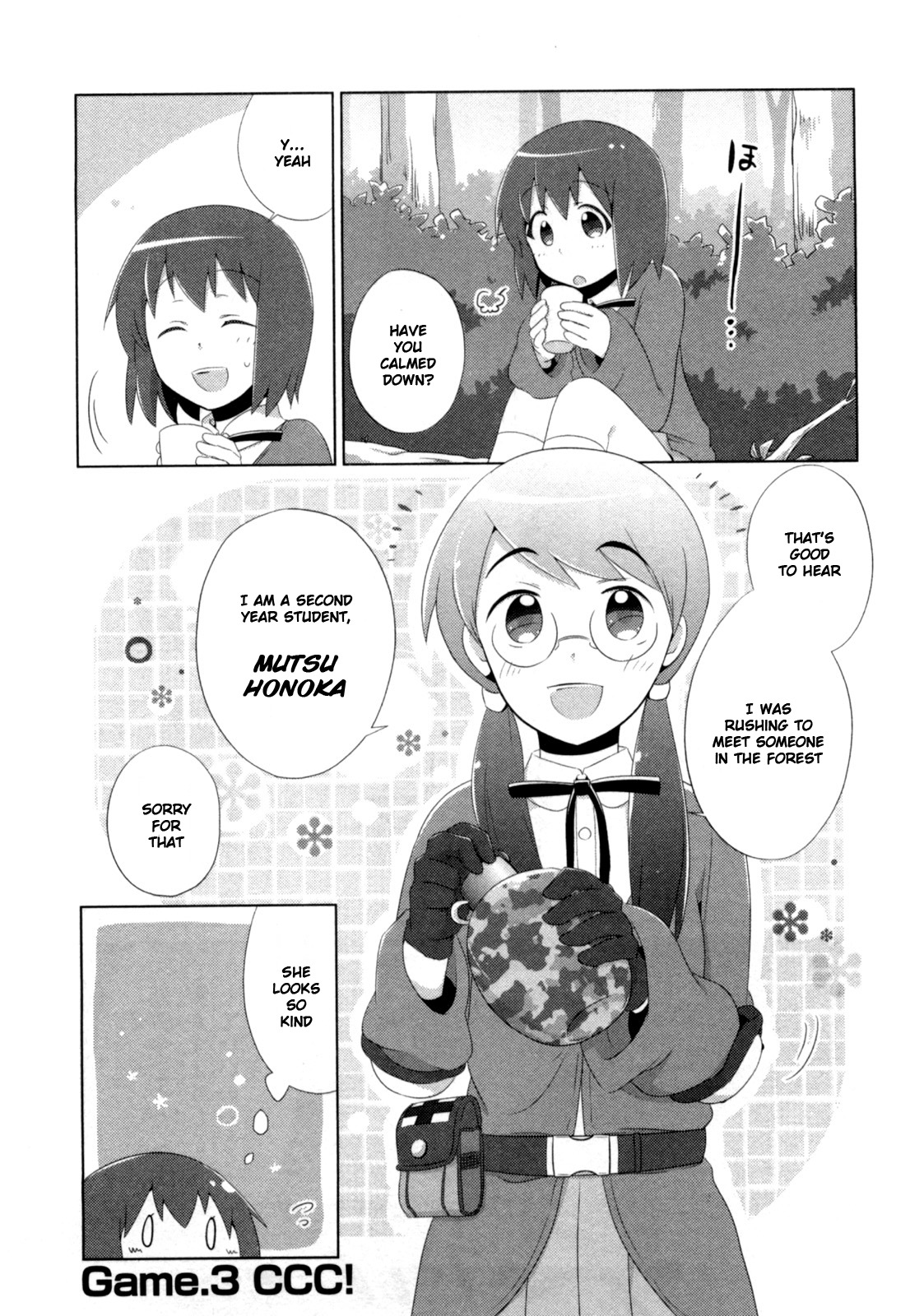 Tokurei Sochi Dantai Stella Jogakuin Koutouka C3 Bu Chapter 3 page 1 - Chapter 3: CCC!