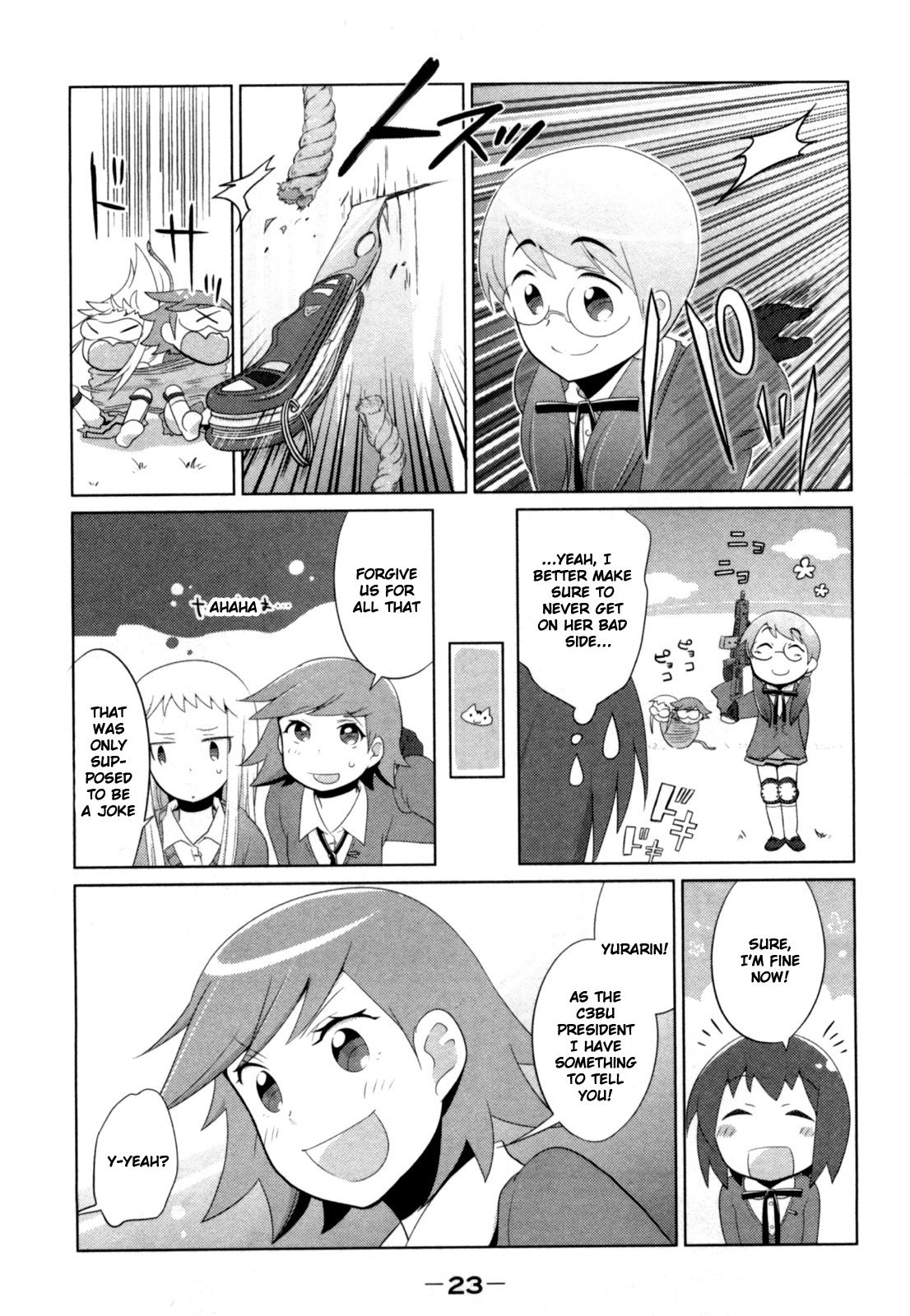 Tokurei Sochi Dantai Stella Jogakuin Koutouka C3 Bu Chapter 3 page 5 - Chapter 3: CCC!
